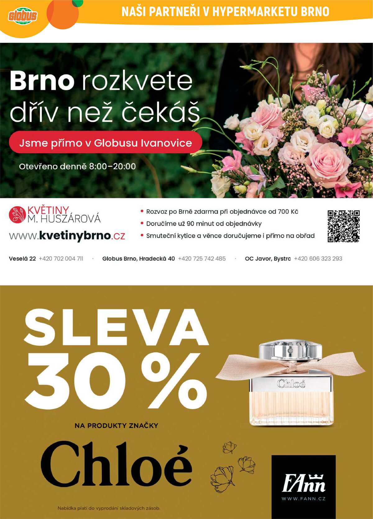 Akční leták Globus 23.9. - 29.9.2026 - Globus Brno Ivanovice strana 45