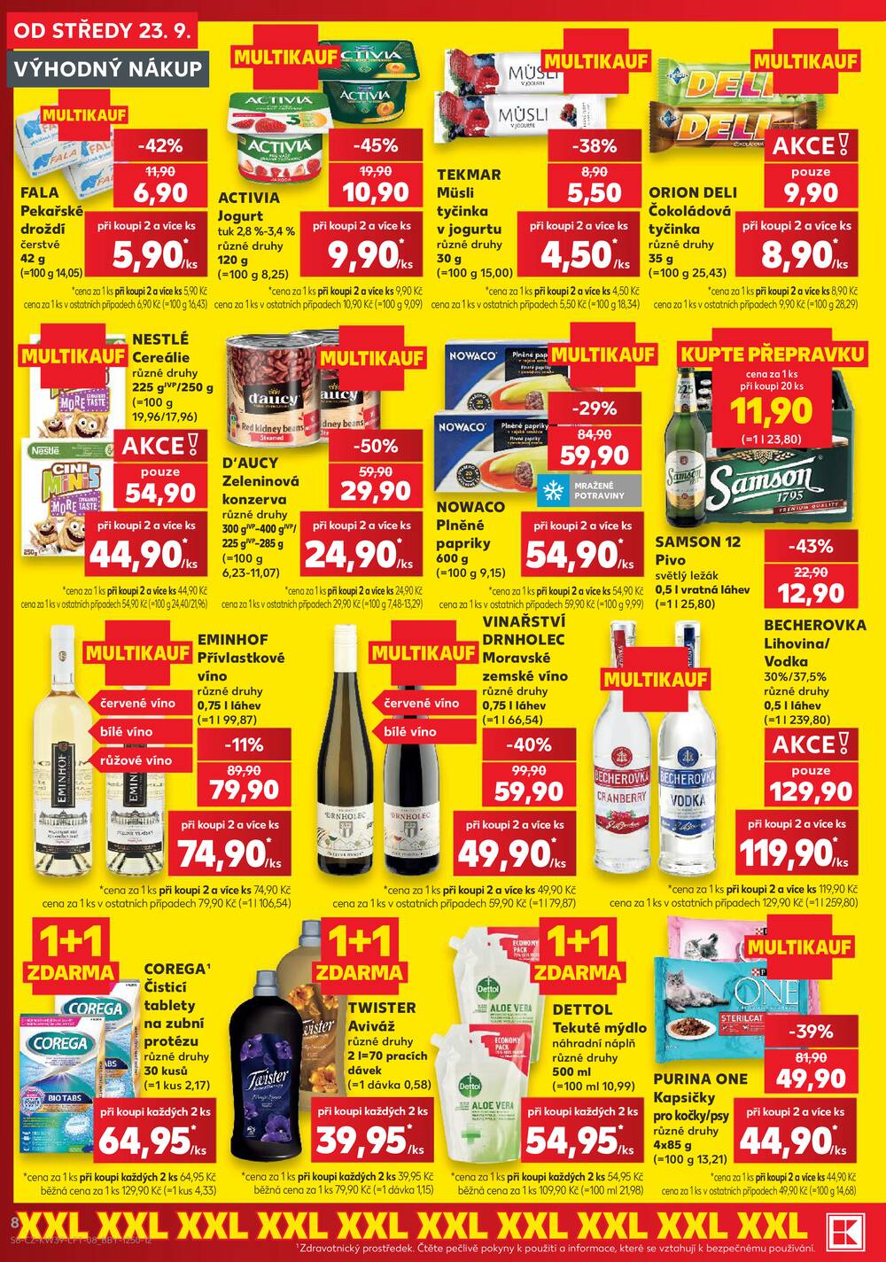 Kaufland 23.9. - 29.9. - Kaufland - Louny