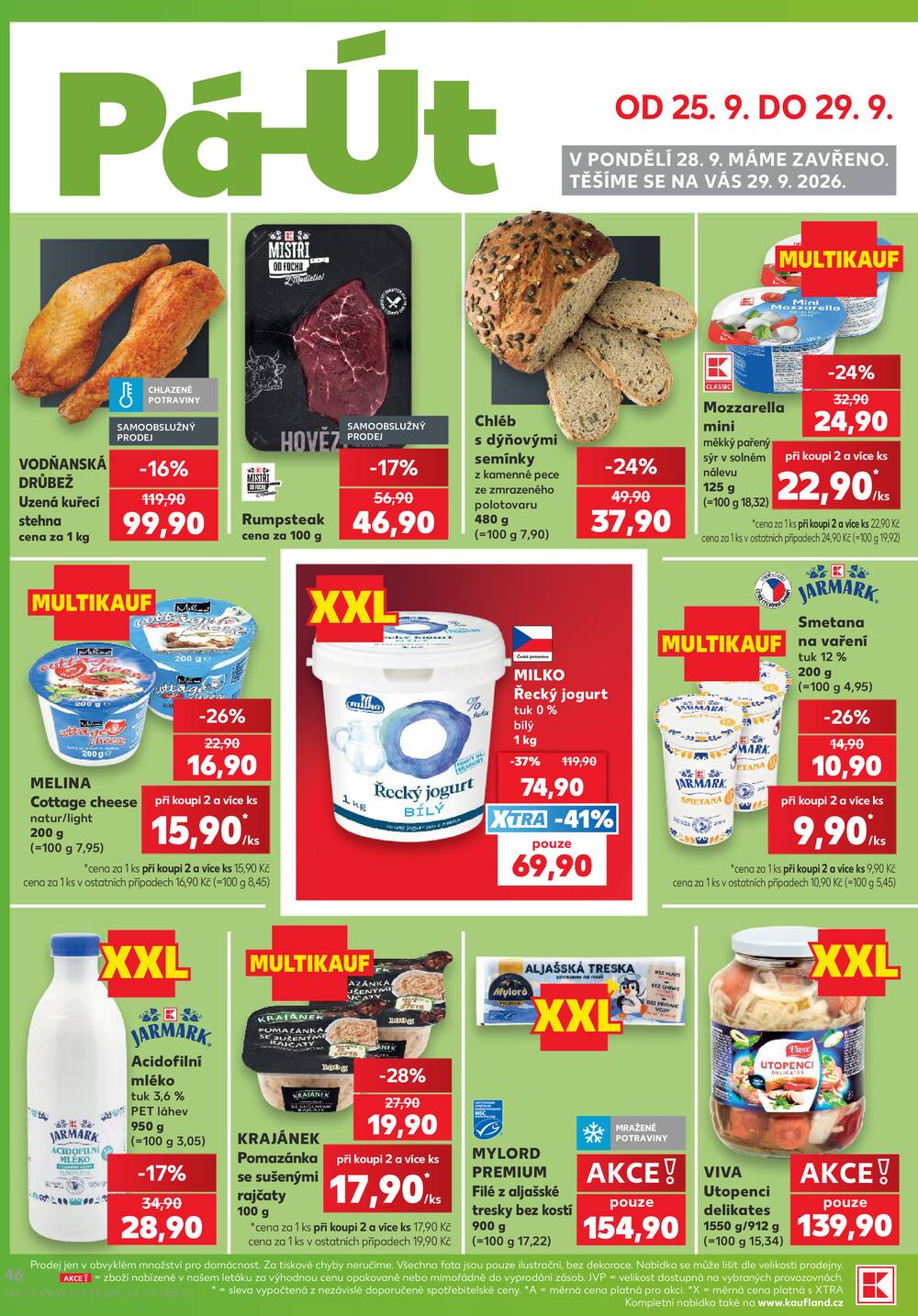 Kaufland 23.9. - 29.9. - Kaufland - Louny