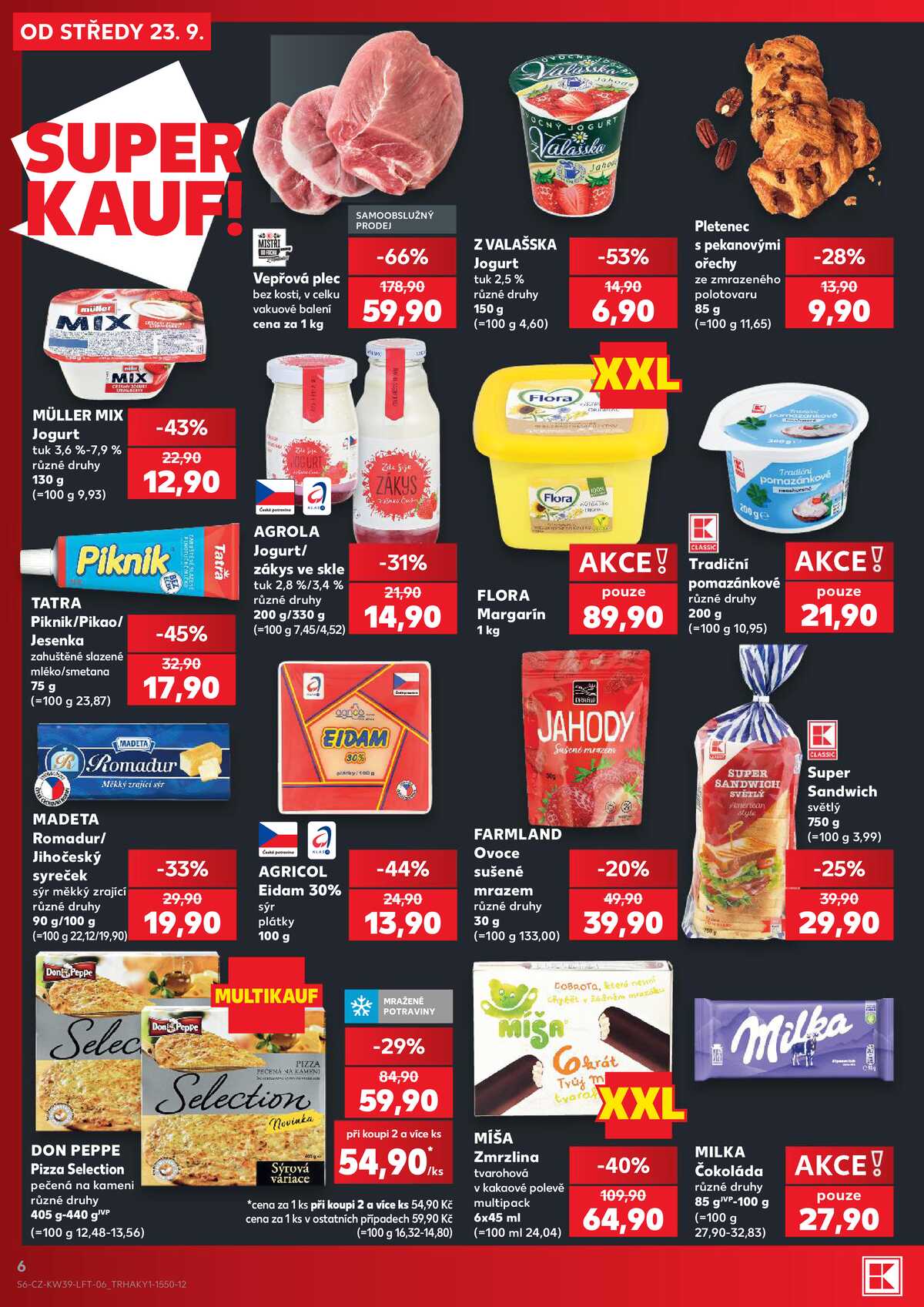 Kaufland 23.9. - 29.9. - Kaufland - Praha 5 (Stodůlky) strana 6