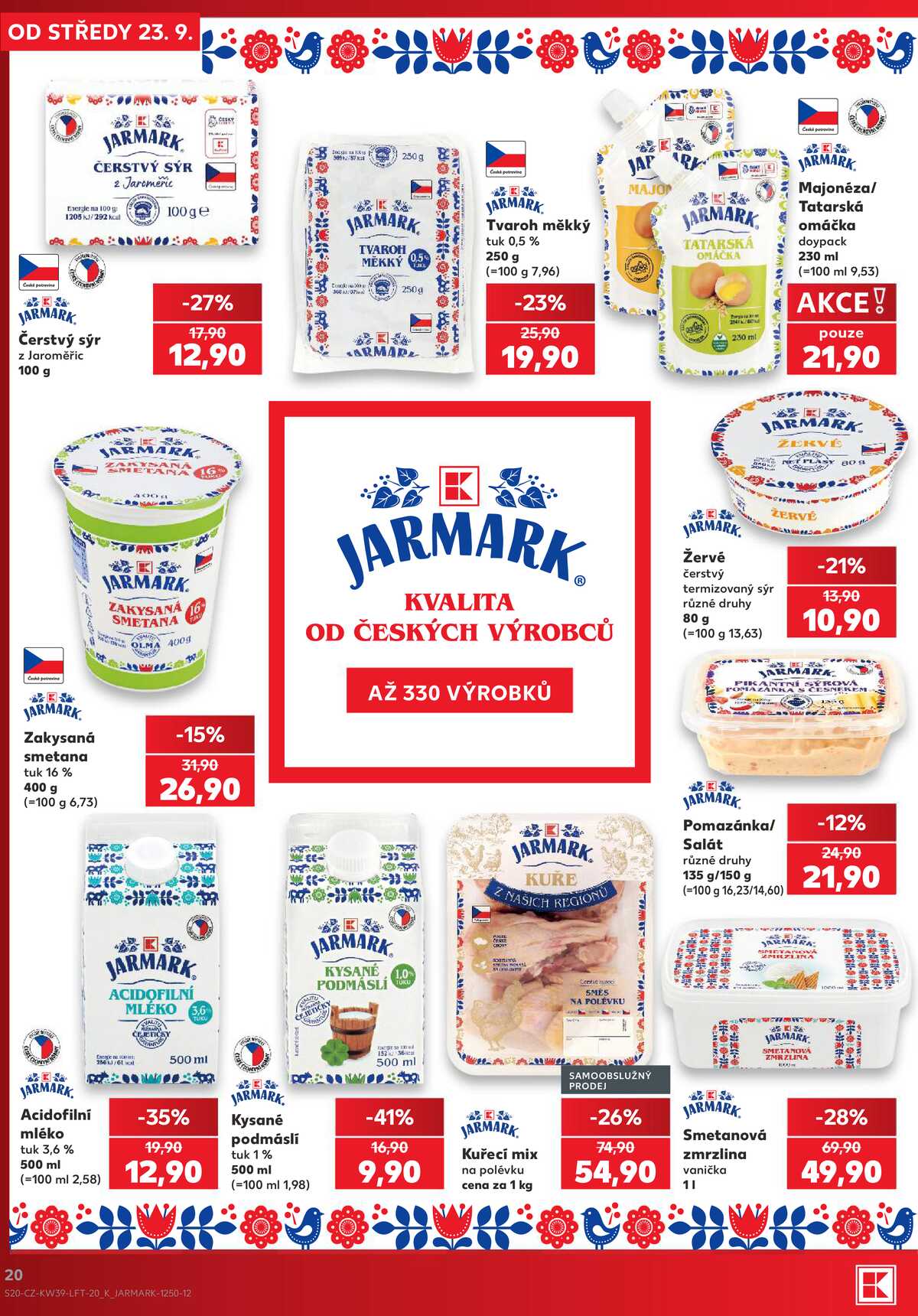 Kaufland 23.9. - 29.9. - Kaufland - Praha 5 (Stodůlky) strana 20