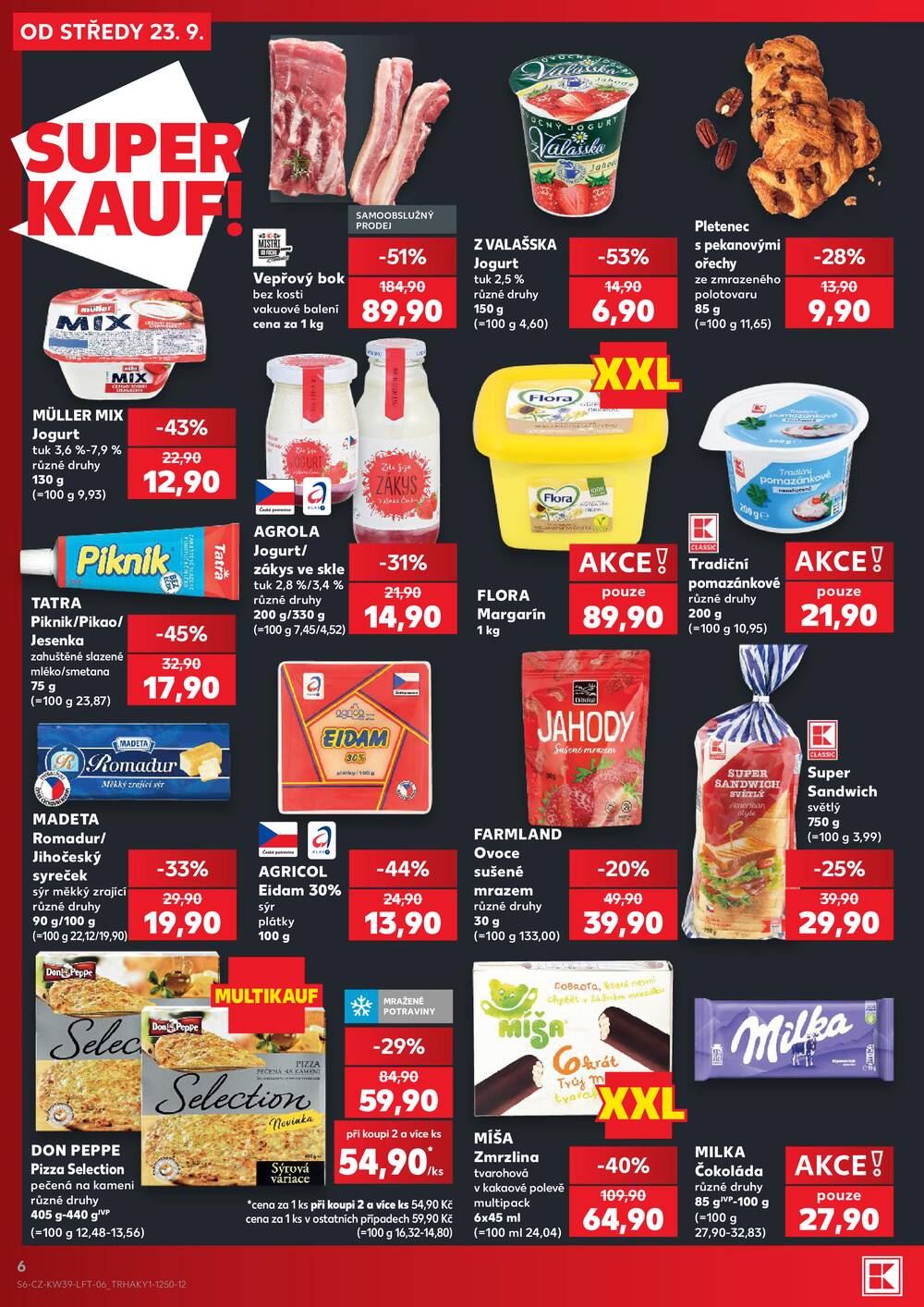 Kaufland 23.9. - 29.9. - Kaufland - Příbram