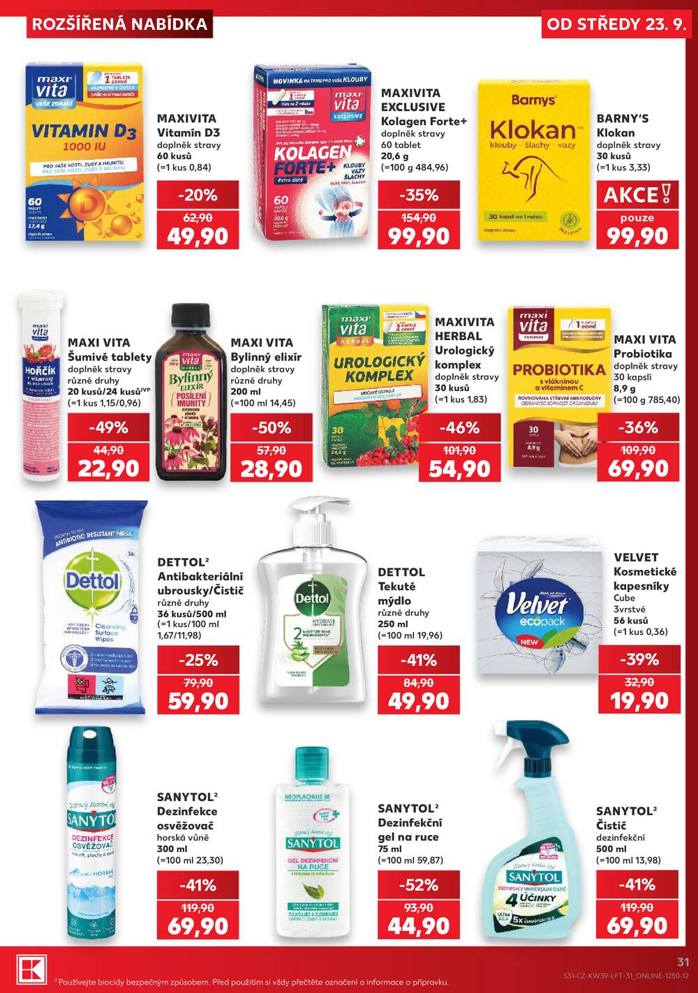 Kaufland 23.9. - 29.9. - Kaufland - Příbram