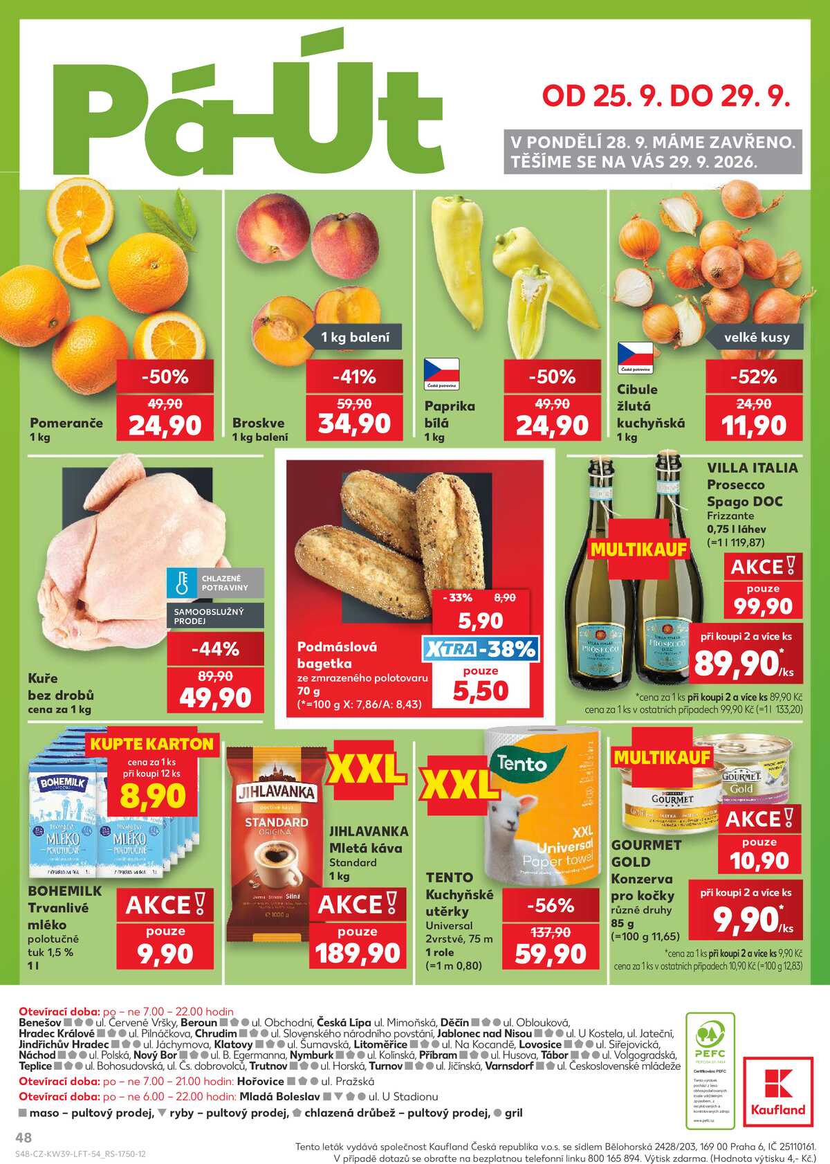 Kaufland 23.9. - 29.9. - Kaufland - Hořovice - Pražská strana 48