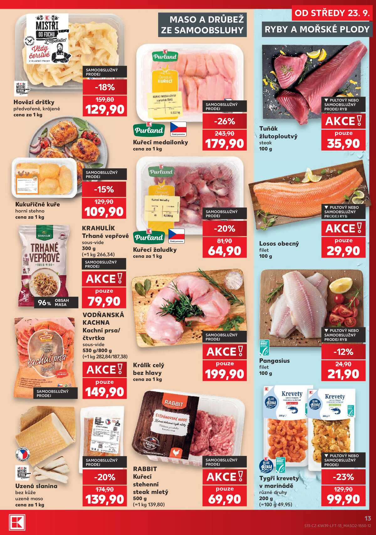 Kaufland 23.9. - 29.9. - Kaufland - Boskovice strana 13