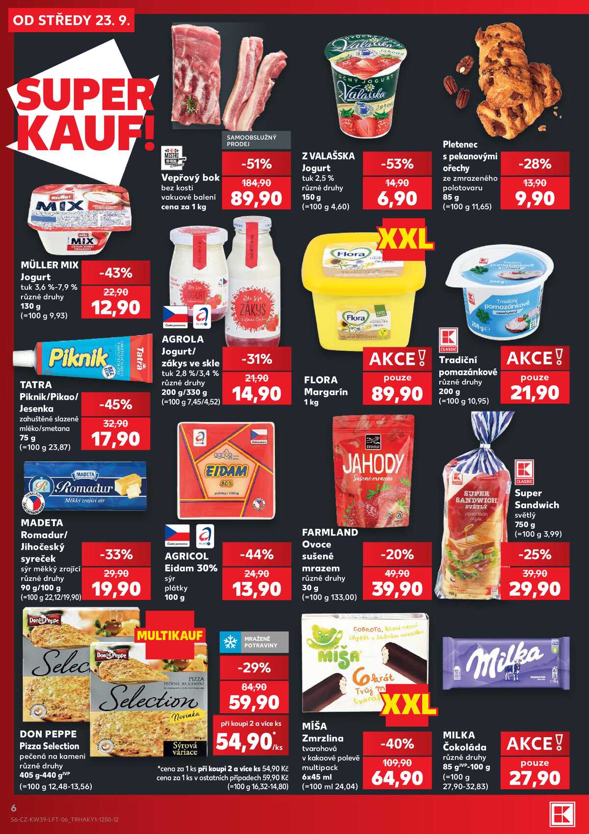 Kaufland 23.9. - 29.9. - Kaufland - Cheb strana 6
