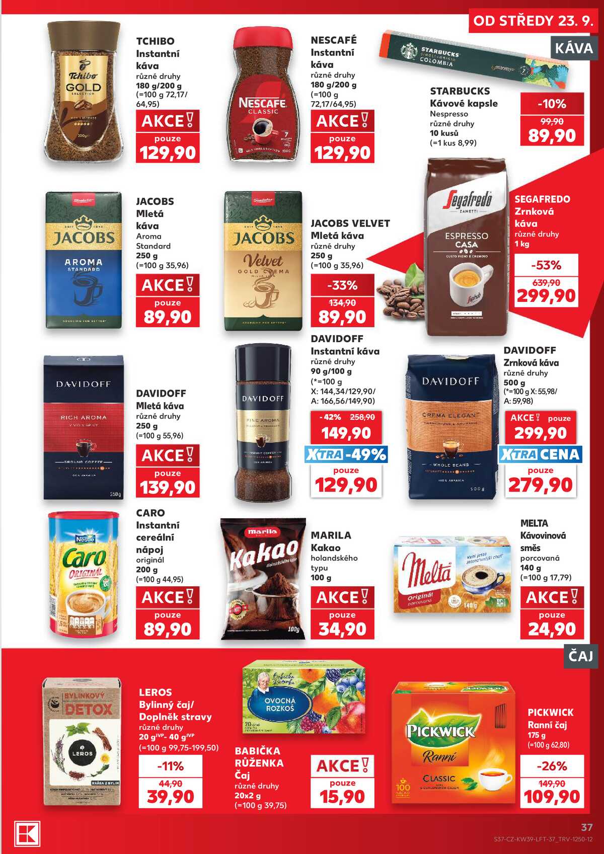 Kaufland 23.9. - 29.9. - Kaufland - Cheb strana 37