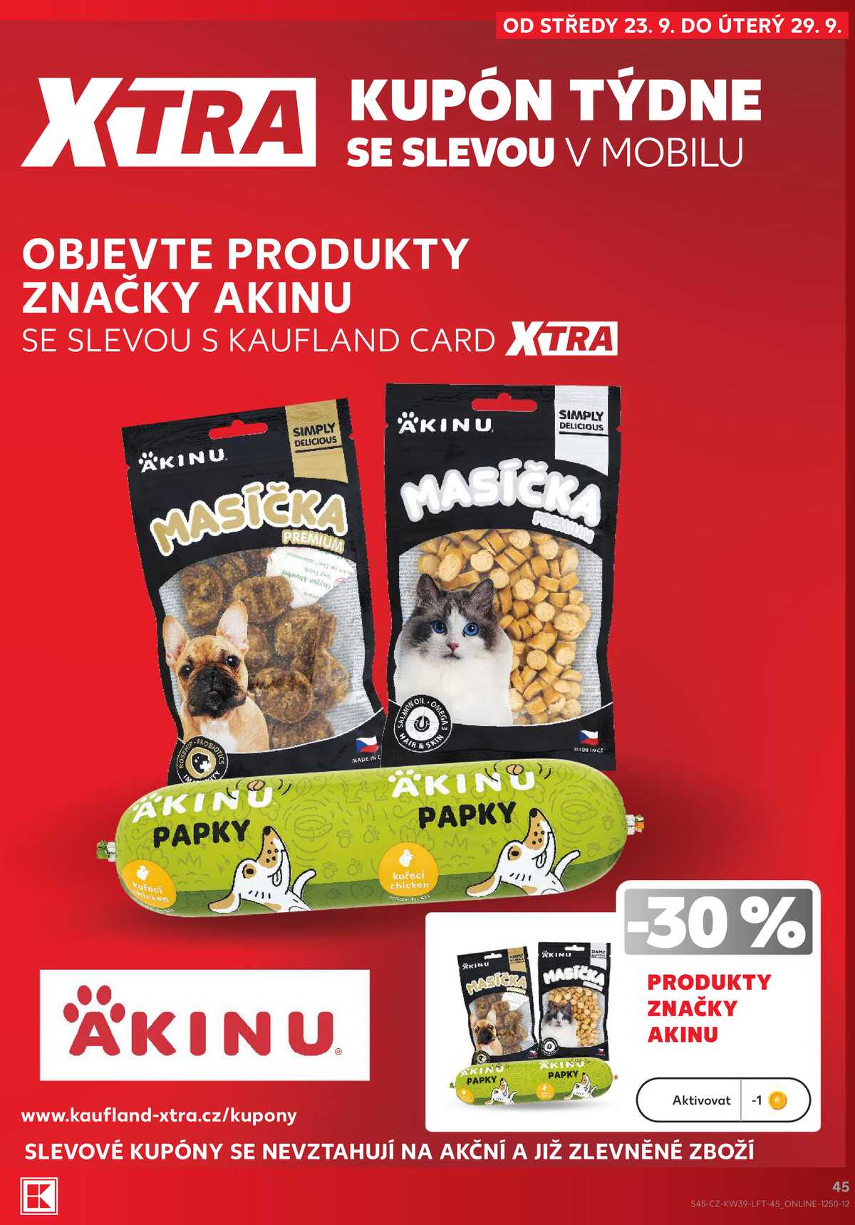 Kaufland 23.9. - 29.9. - Kaufland - Cheb strana 45