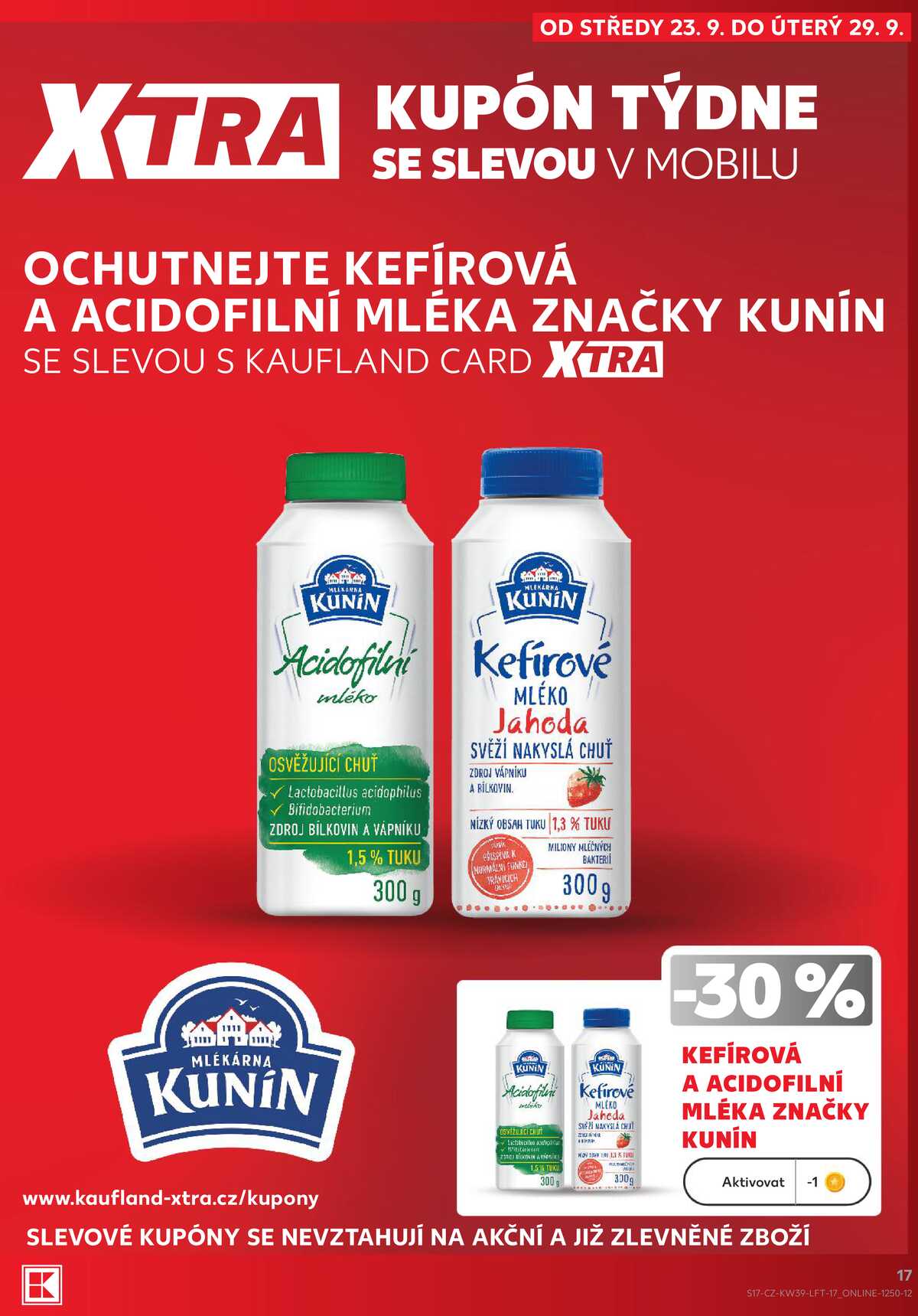 Kaufland 23.9. - 29.9. - Kaufland Poděbrady - U Garáží strana 17