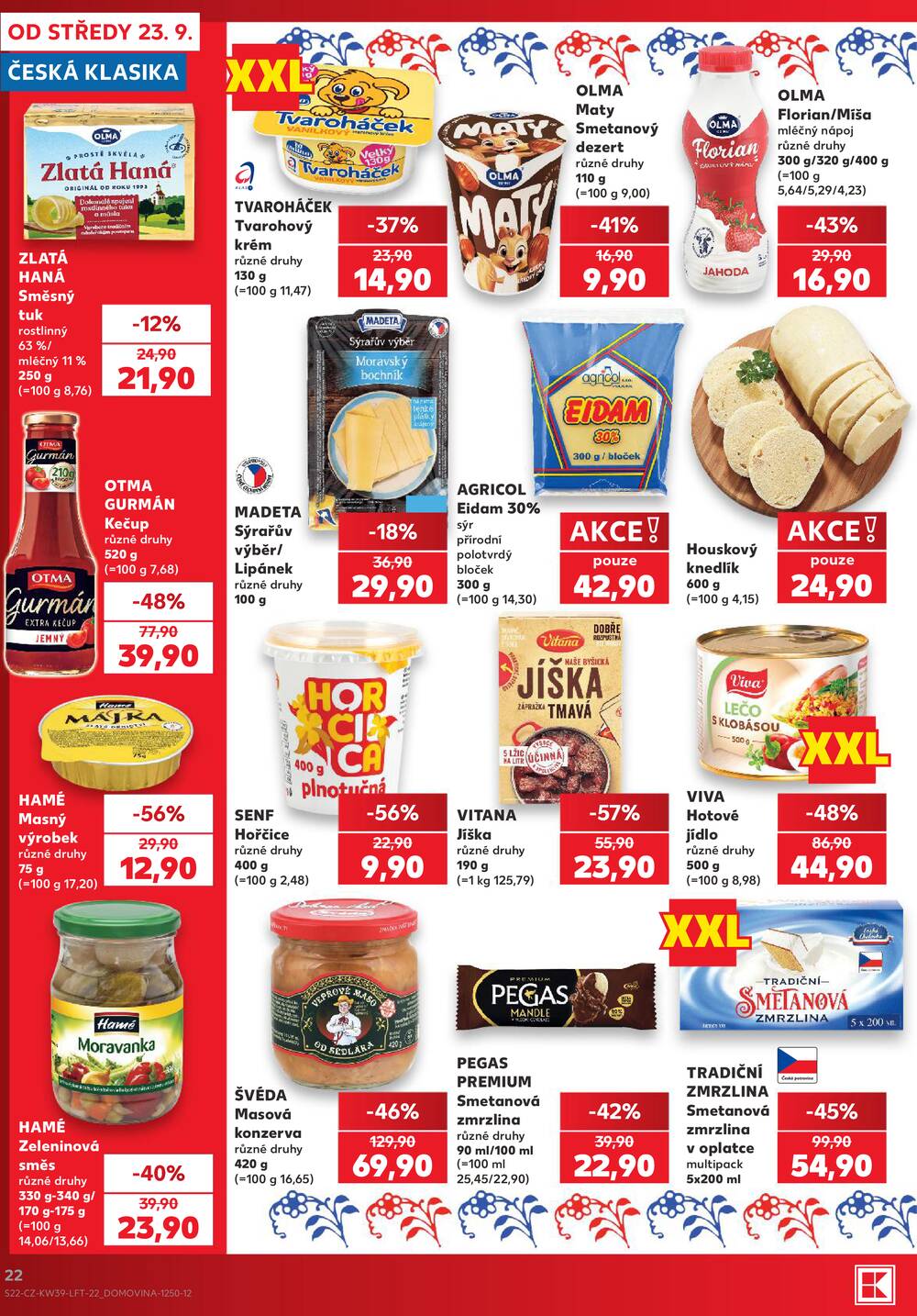 Kaufland 23.9. - 29.9. - Kaufland - Kolín