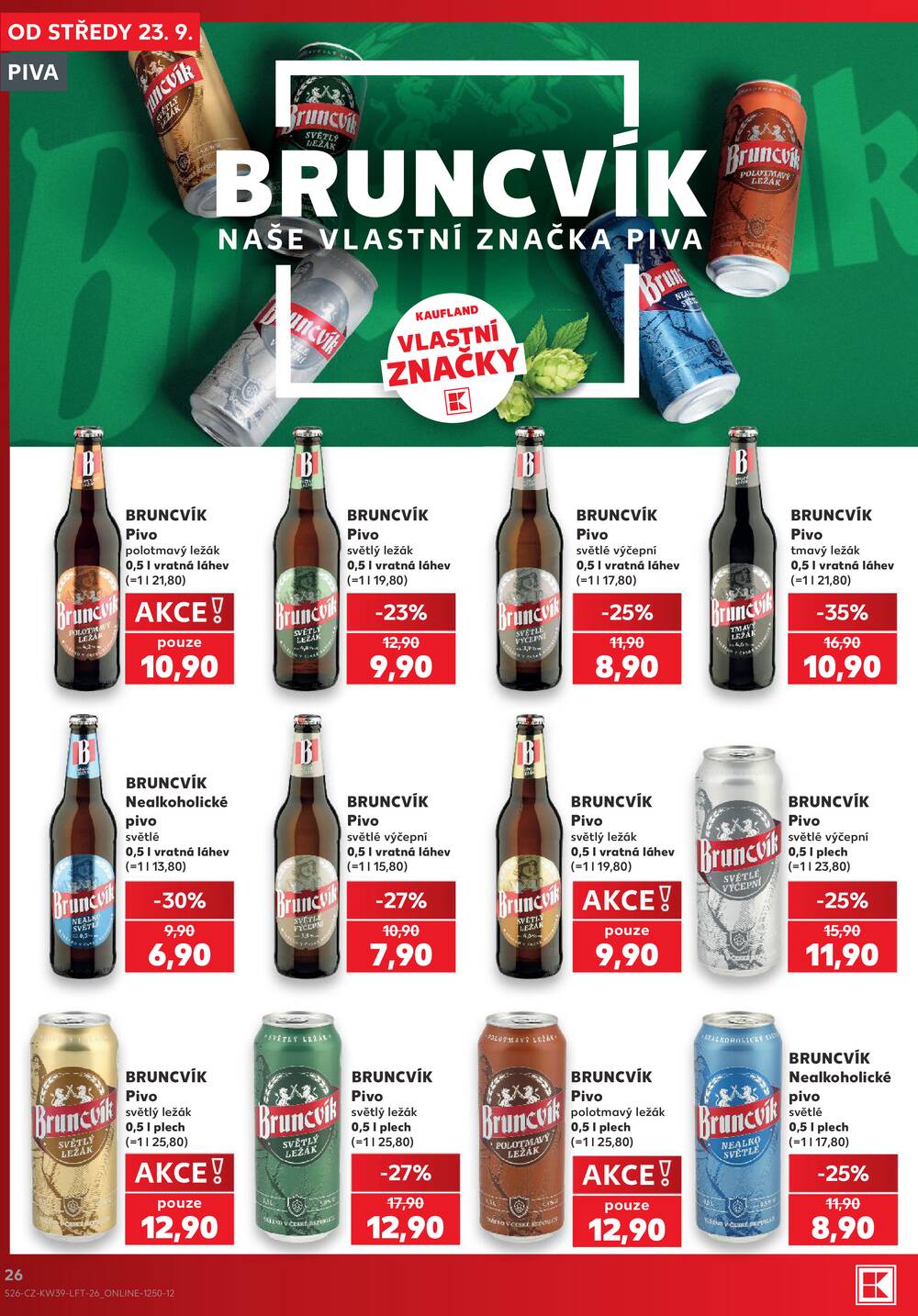 Kaufland 23.9. - 29.9. - Kaufland - Český Krumlov