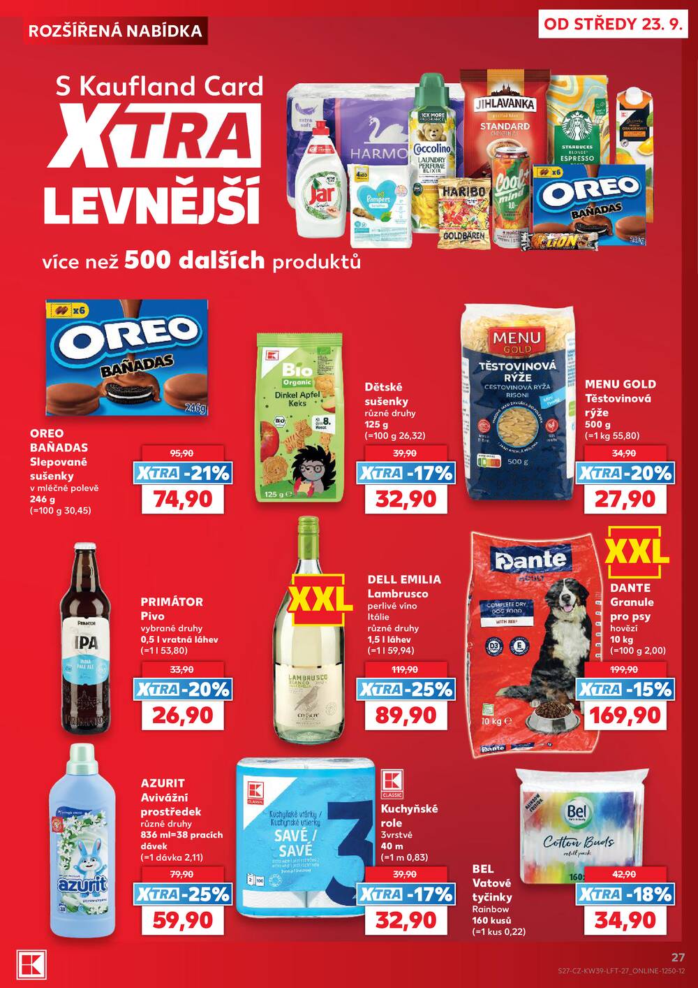 Kaufland 23.9. - 29.9. - Kaufland - Přerov Lýsky