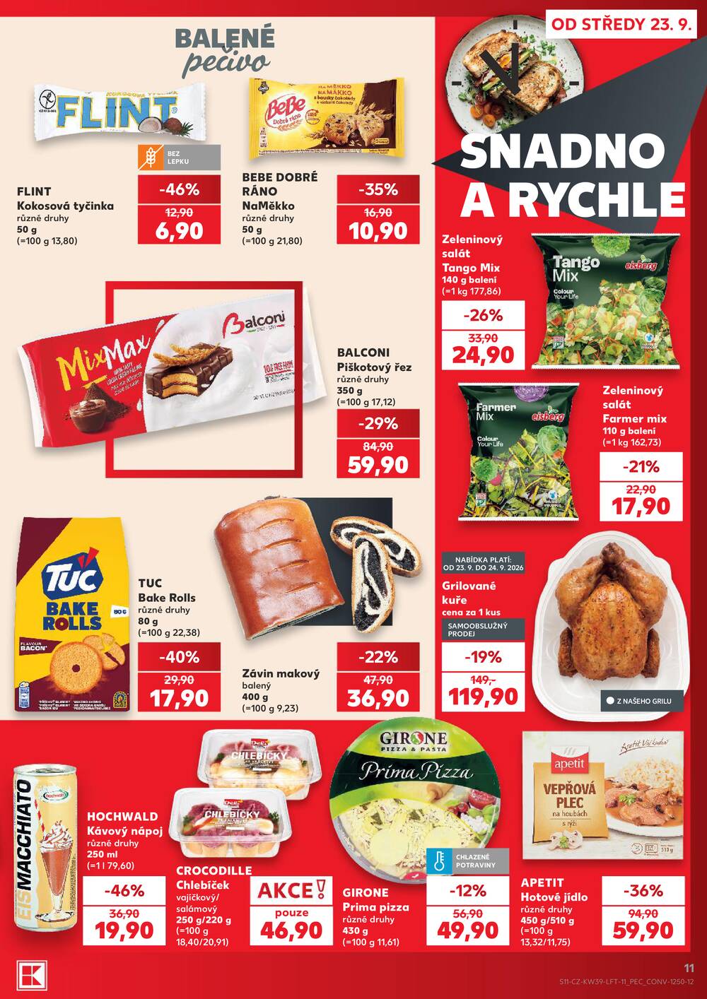 Kaufland 23.9. - 29.9. - Kaufland - Zábřeh na Moravě