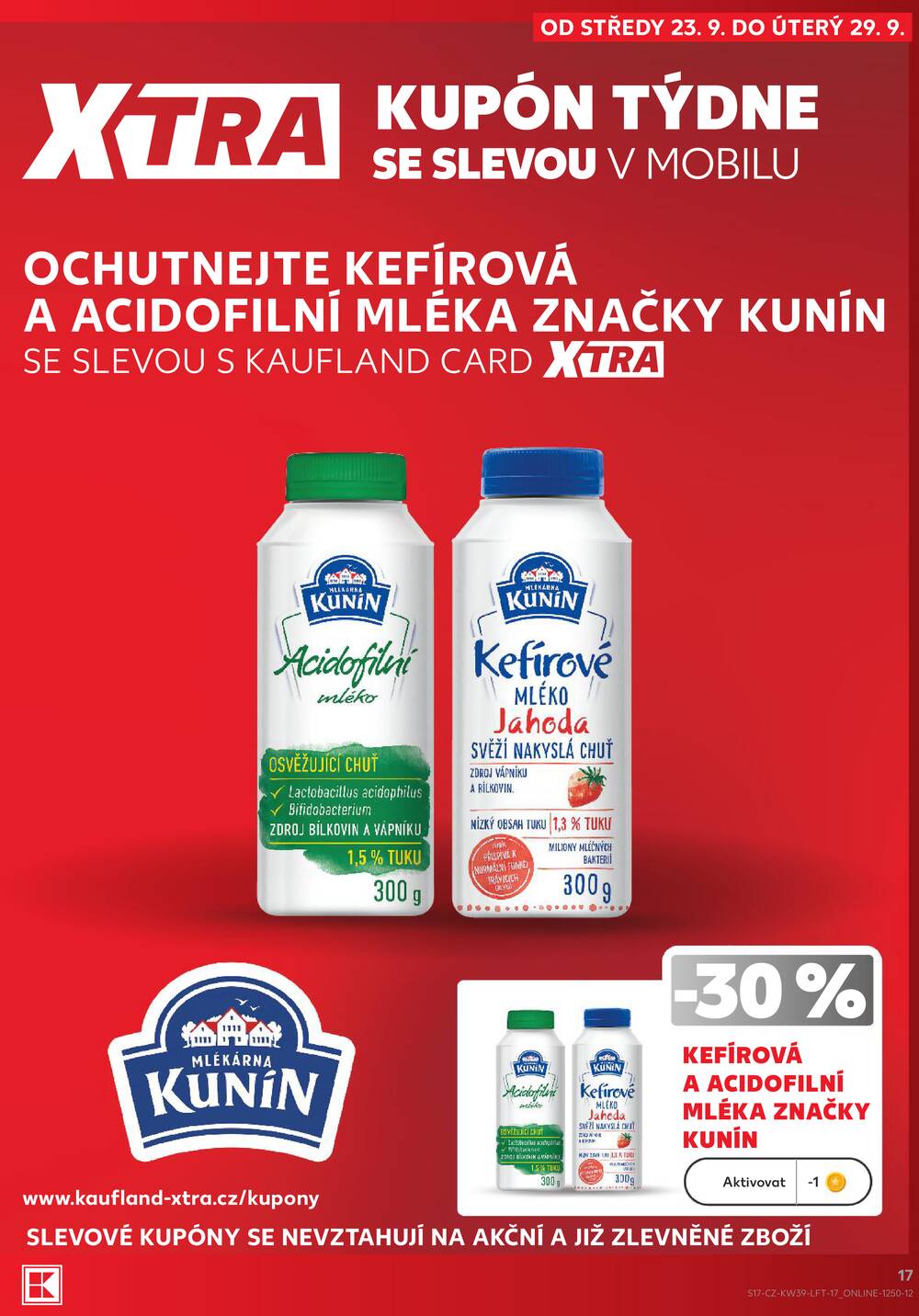 Kaufland 23.9. - 29.9. - Kaufland - Zábřeh na Moravě