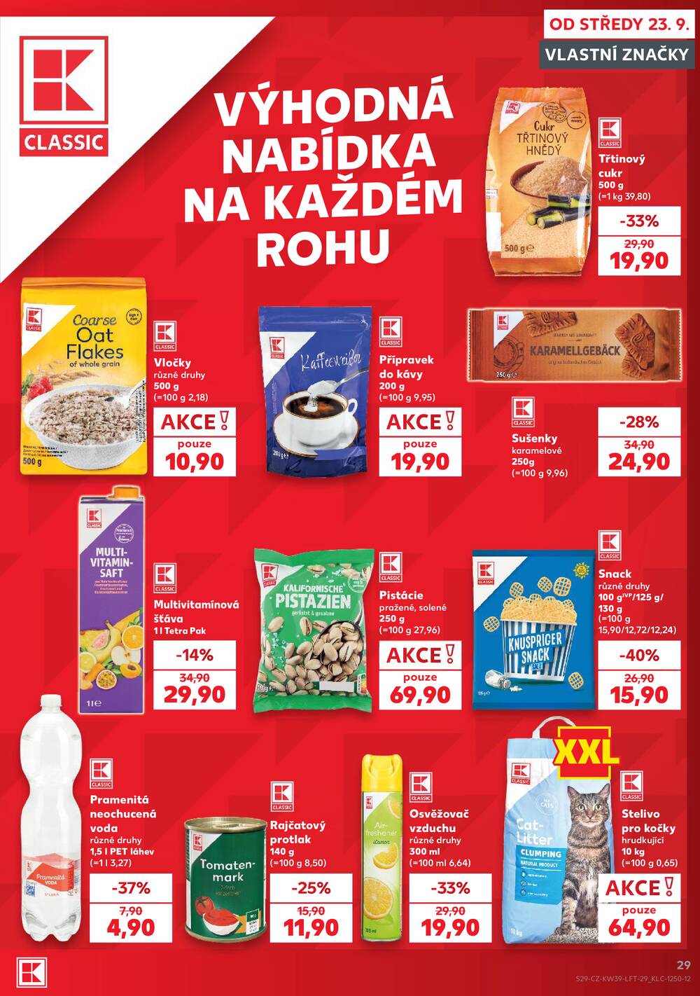 Kaufland 23.9. - 29.9. - Kaufland - Praha 8 (Malý Klín)