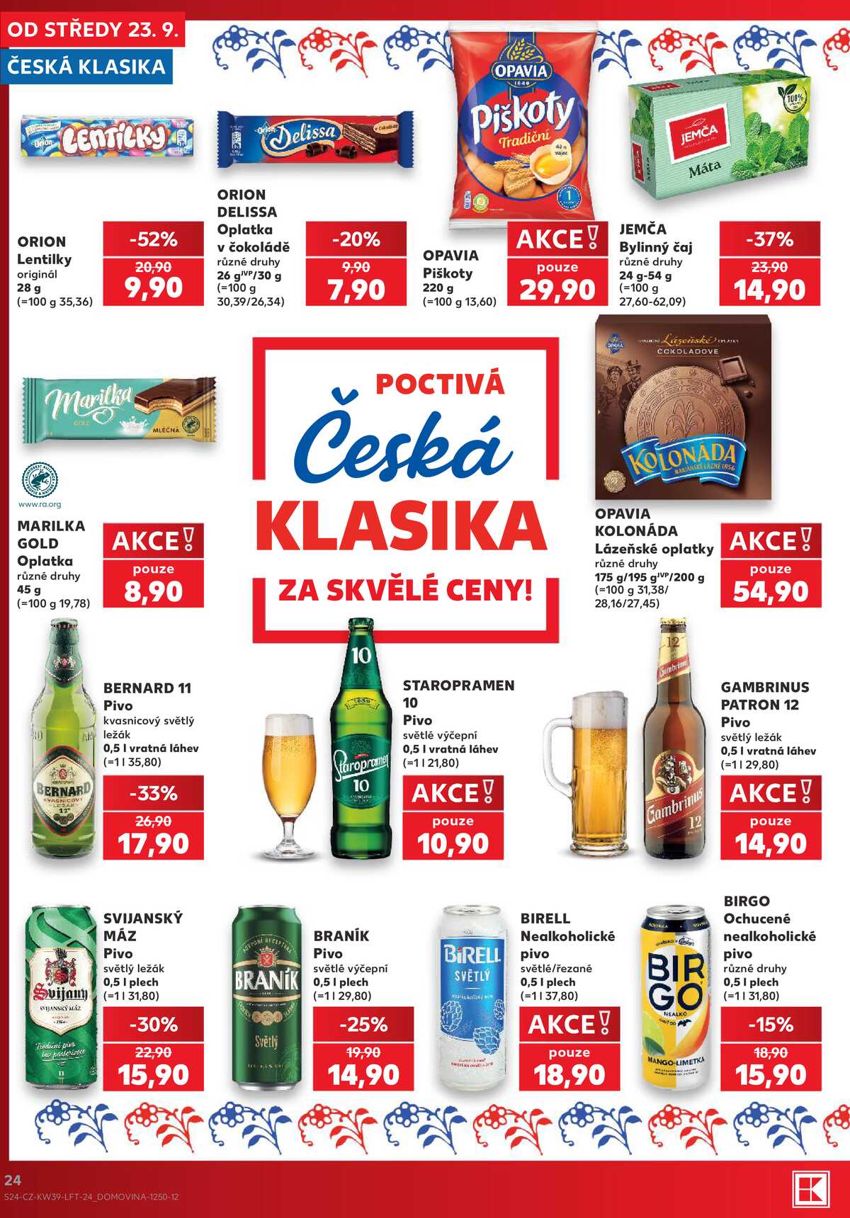 Kaufland 23.9. - 29.9. - Kaufland - Liberec (Polní) strana 24