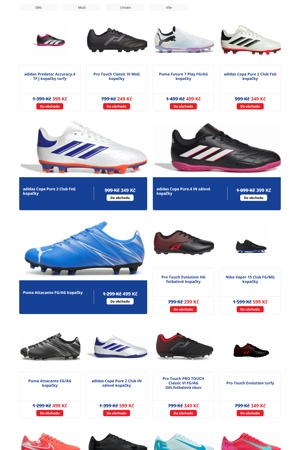 Intersport Kopačky a míče - 20. 9. 2026