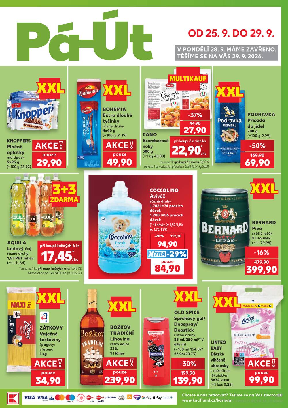 Kaufland 23.9. - 29.9. - Kaufland - Plzeň - Košutka