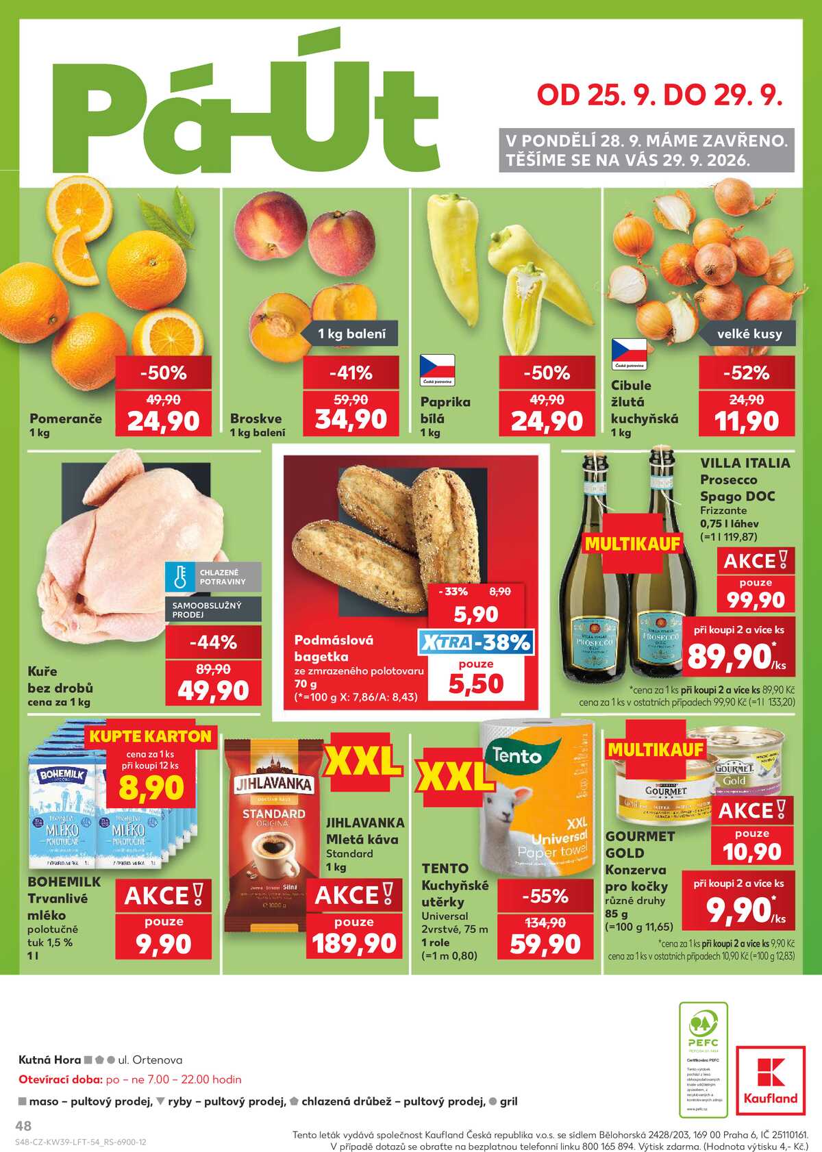 Kaufland 23.9. - 29.9. - Kaufland - Kutná Hora strana 48