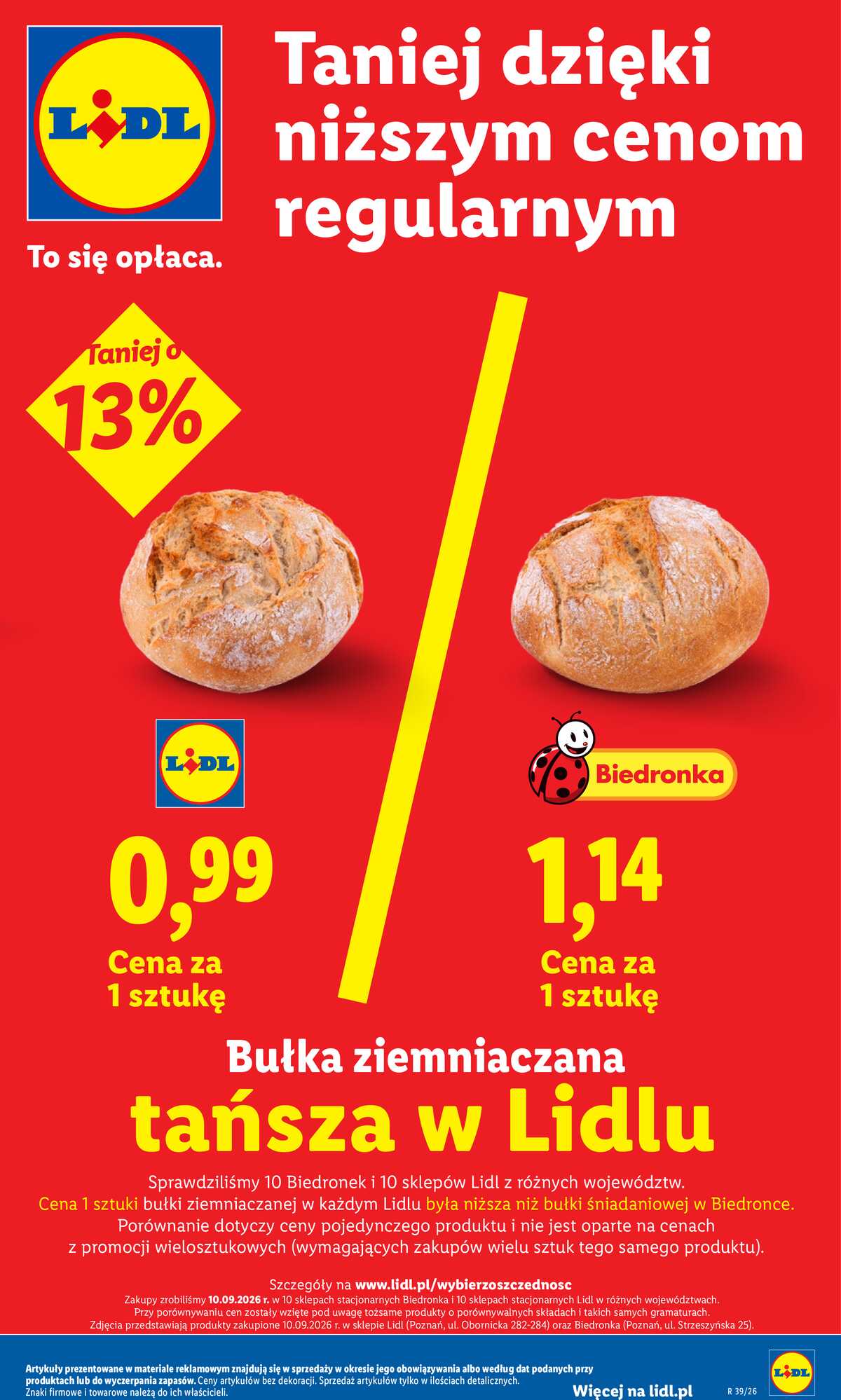 Leták Lidl Polsko 21.9.-23.9.2026 - Leták platí od 21. 9. do 23. 9. strana 3