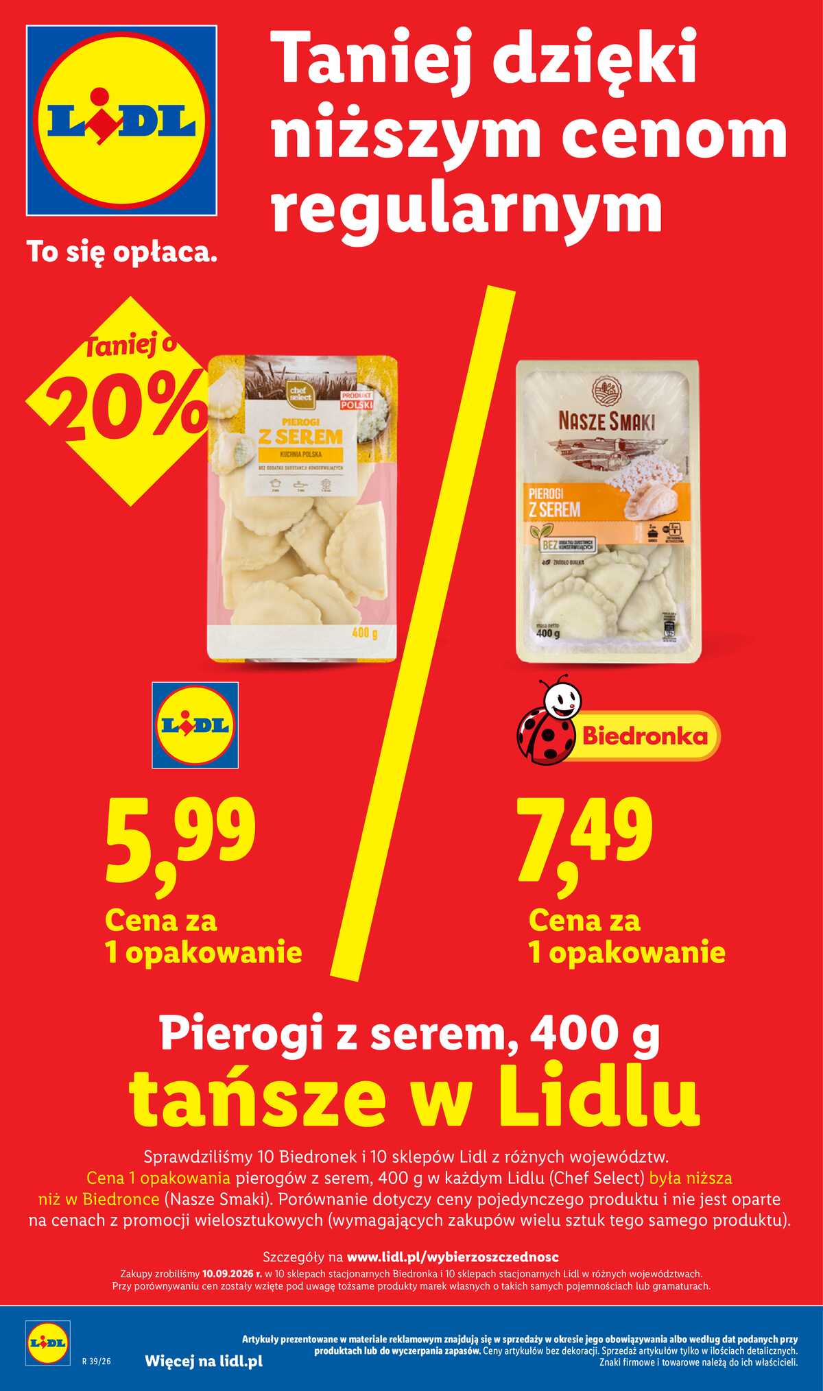 Leták Lidl Polsko 21.9.-23.9.2026 - Leták platí od 21. 9. do 23. 9. strana 6
