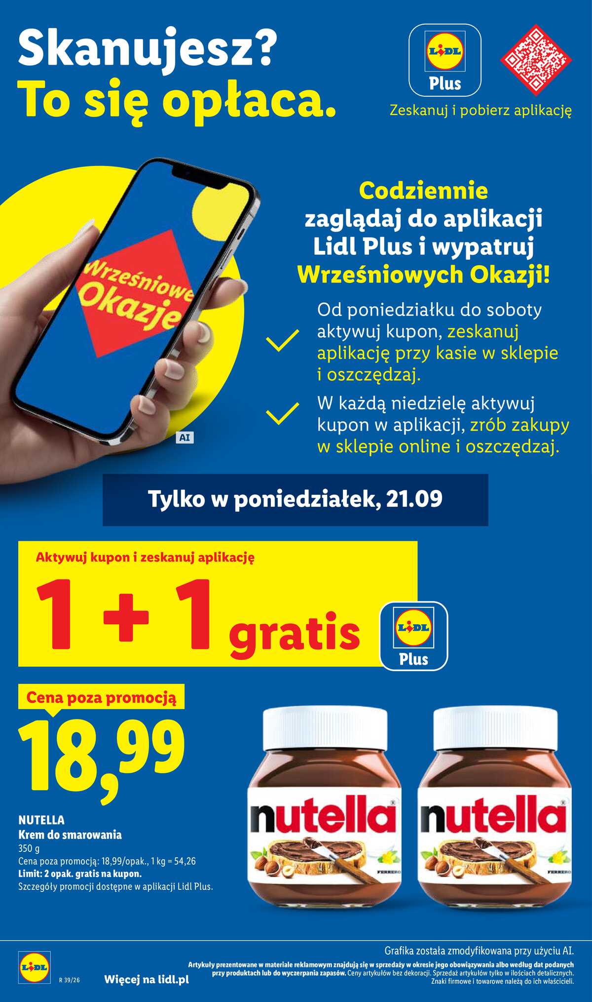 Leták Lidl Polsko 21.9.-23.9.2026 - Leták platí od 21. 9. do 23. 9. strana 12
