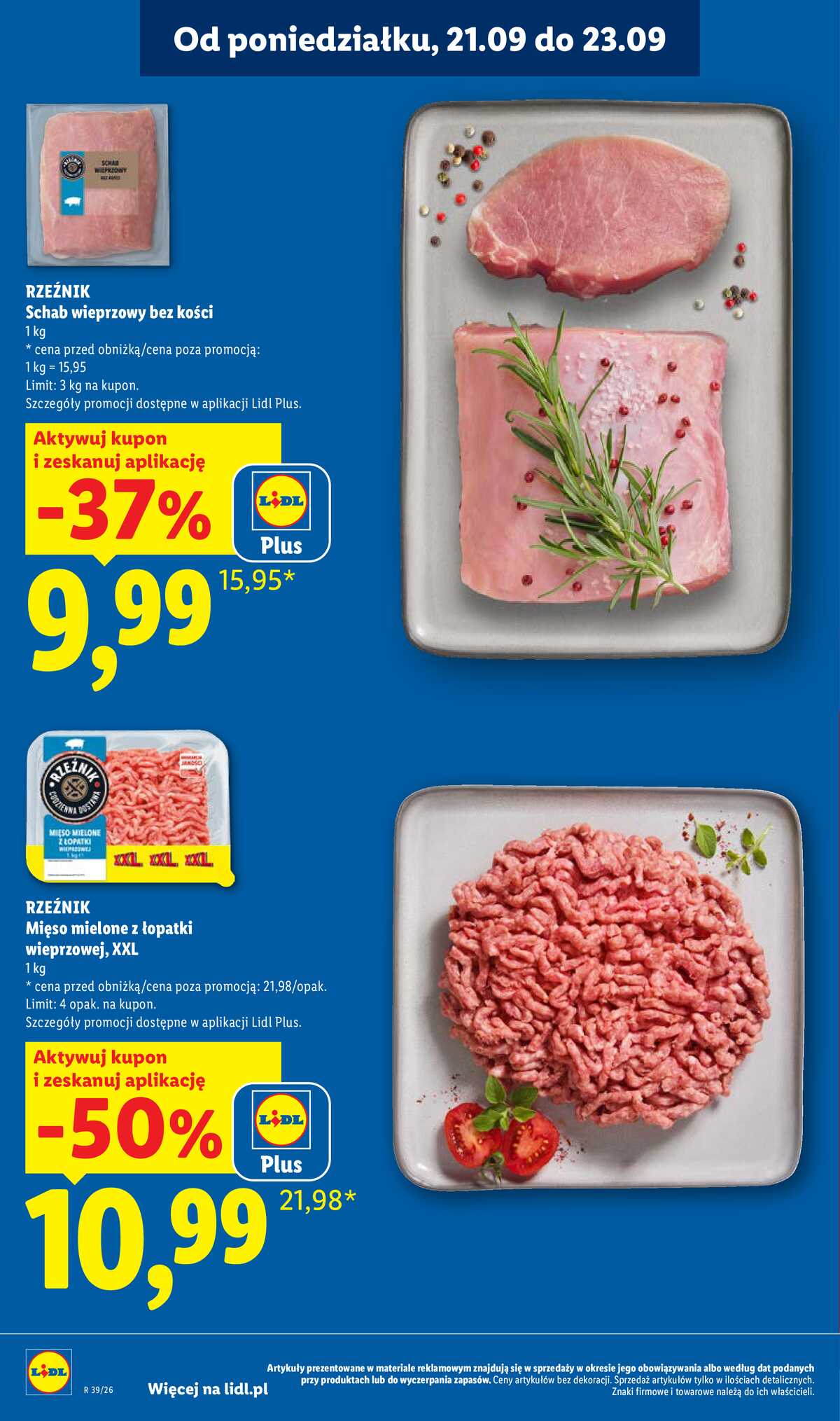 Leták Lidl Polsko 21.9.-23.9.2026 - Leták platí od 21. 9. do 23. 9. strana 14