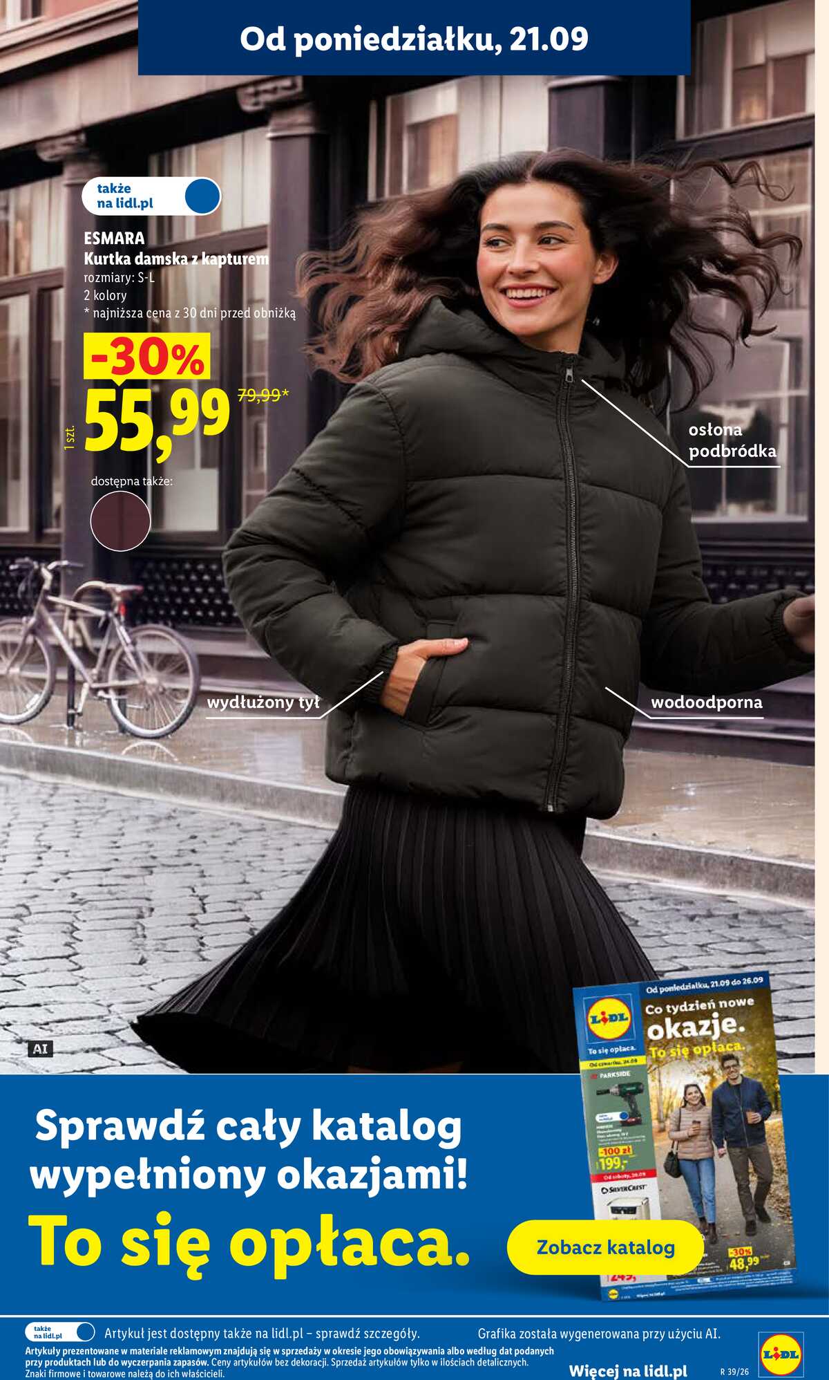 Leták Lidl Polsko 21.9.-23.9.2026 - Leták platí od 21. 9. do 23. 9. strana 29