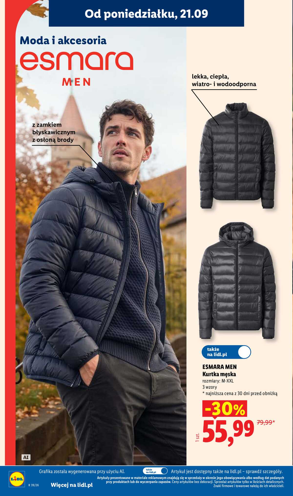 Leták Lidl Polsko 21.9.-23.9.2026 - Leták platí od 21. 9. do 23. 9. strana 30