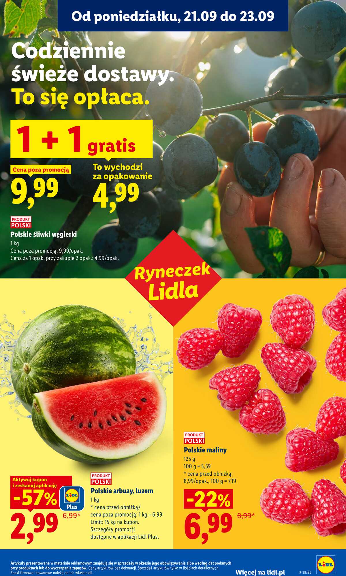 Leták Lidl Polsko 21.9.-23.9.2026 - Leták platí od 21. 9. do 23. 9. strana 33