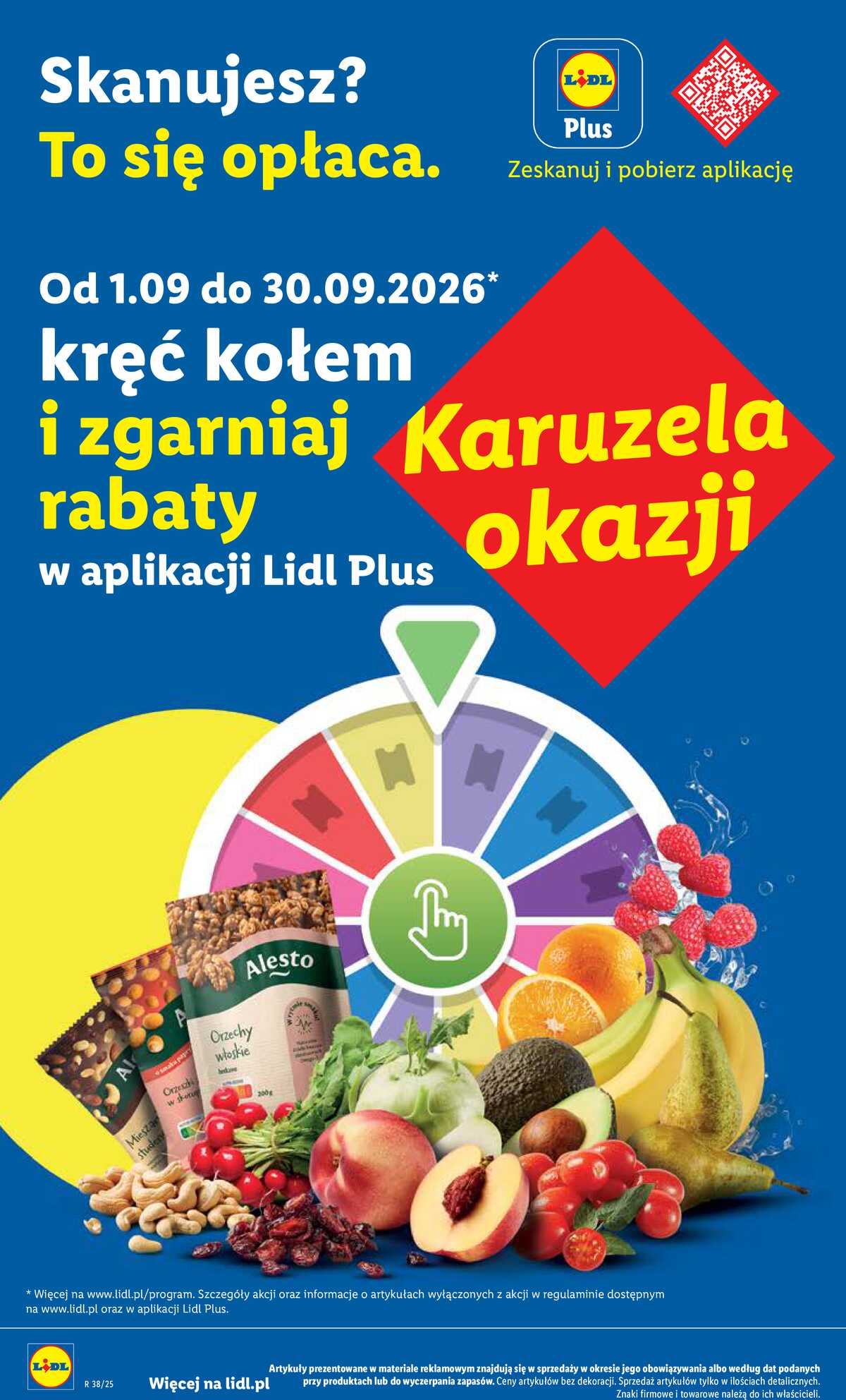 Leták Lidl Polsko 21.9.-23.9.2026 - Leták platí od 21. 9. do 23. 9. strana 38