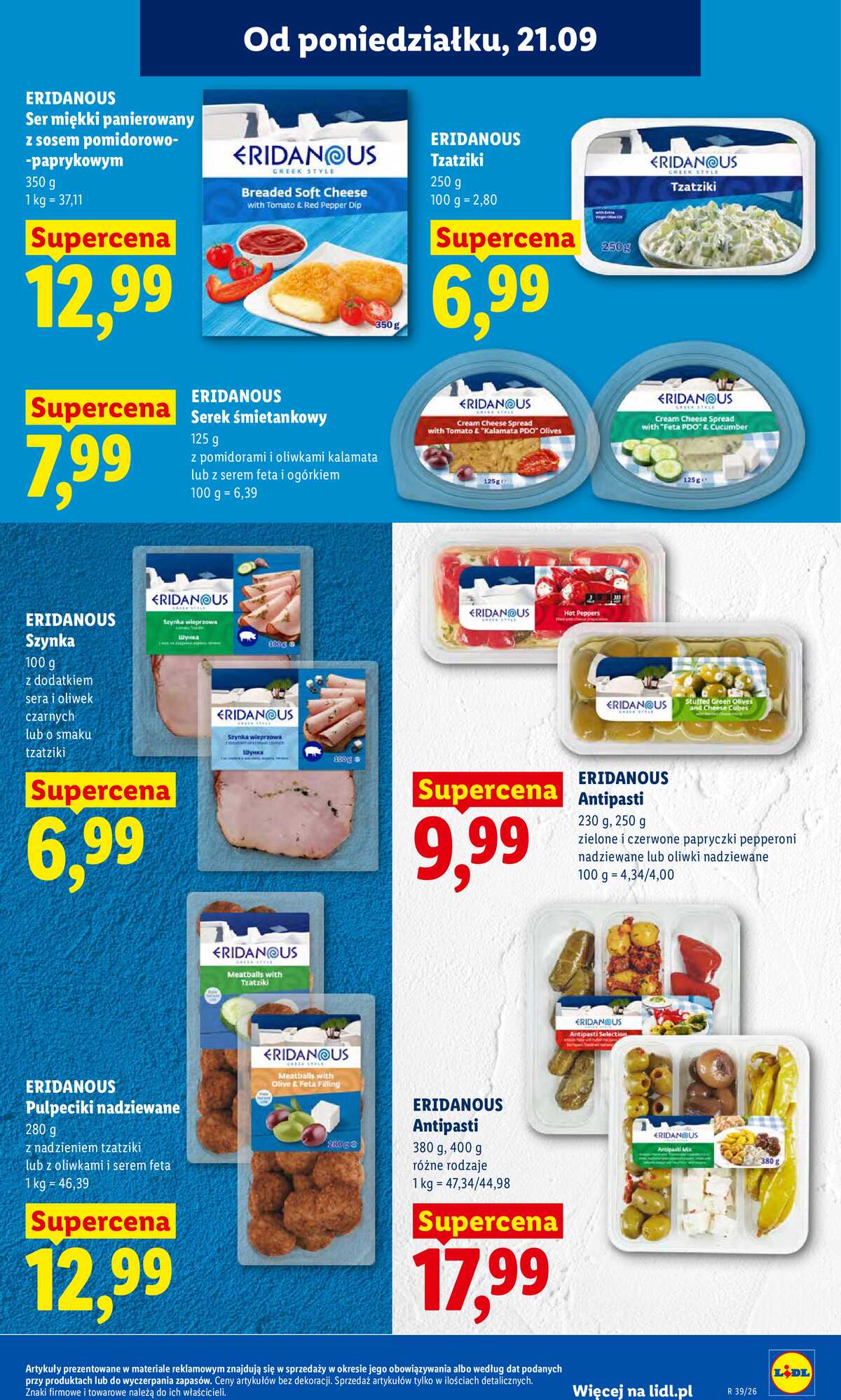 Leták Lidl Polsko 21.9.-23.9.2026 - Leták platí od 21. 9. do 23. 9. strana 43
