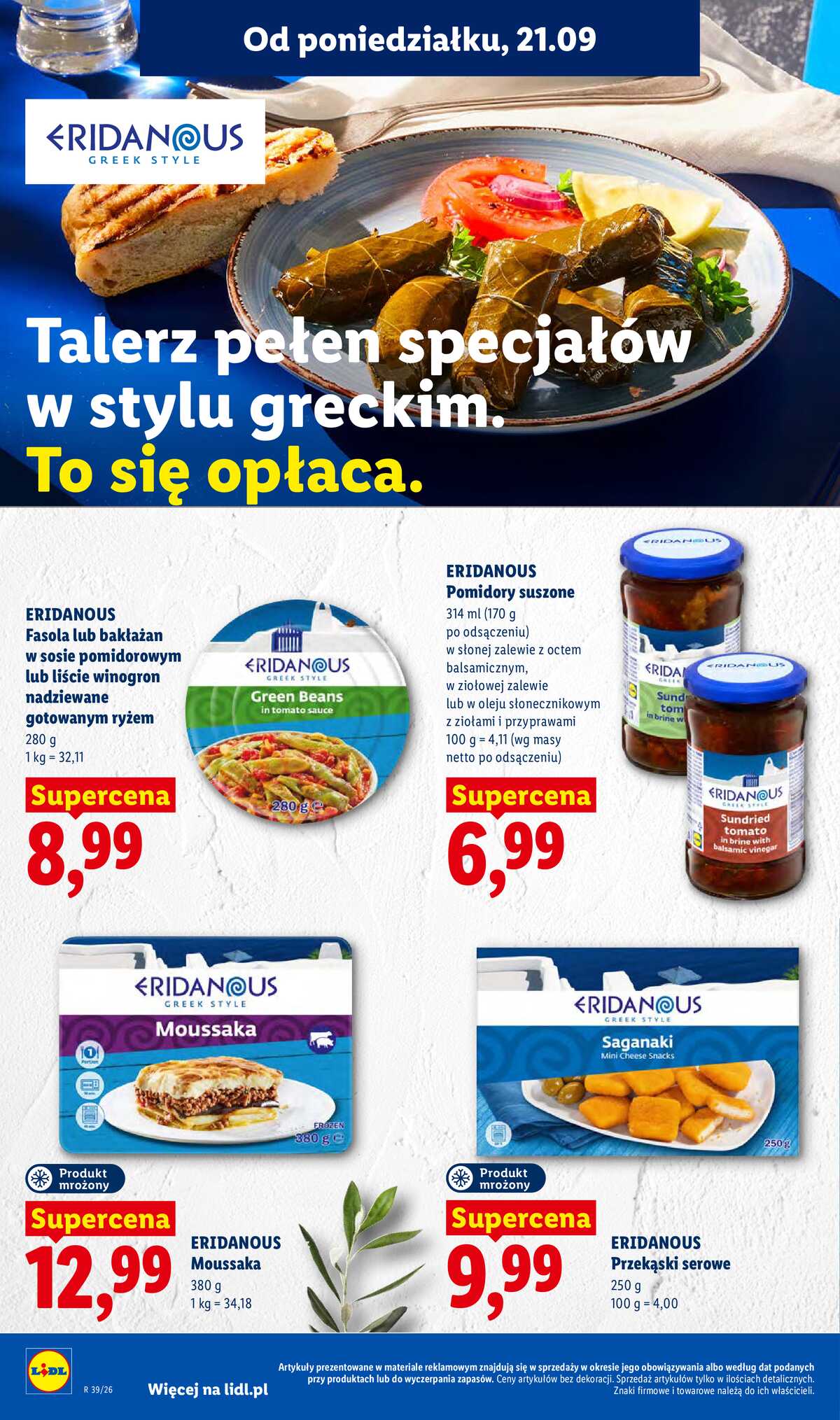 Leták Lidl Polsko 21.9.-23.9.2026 - Leták platí od 21. 9. do 23. 9. strana 44