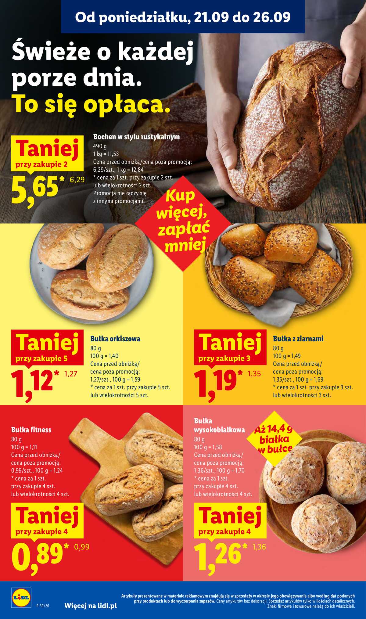 Leták Lidl Polsko 21.9.-23.9.2026 - Leták platí od 21. 9. do 23. 9. strana 50