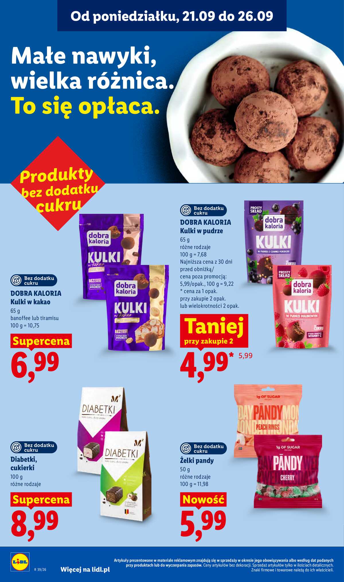 Leták Lidl Polsko 21.9.-23.9.2026 - Leták platí od 21. 9. do 23. 9. strana 54