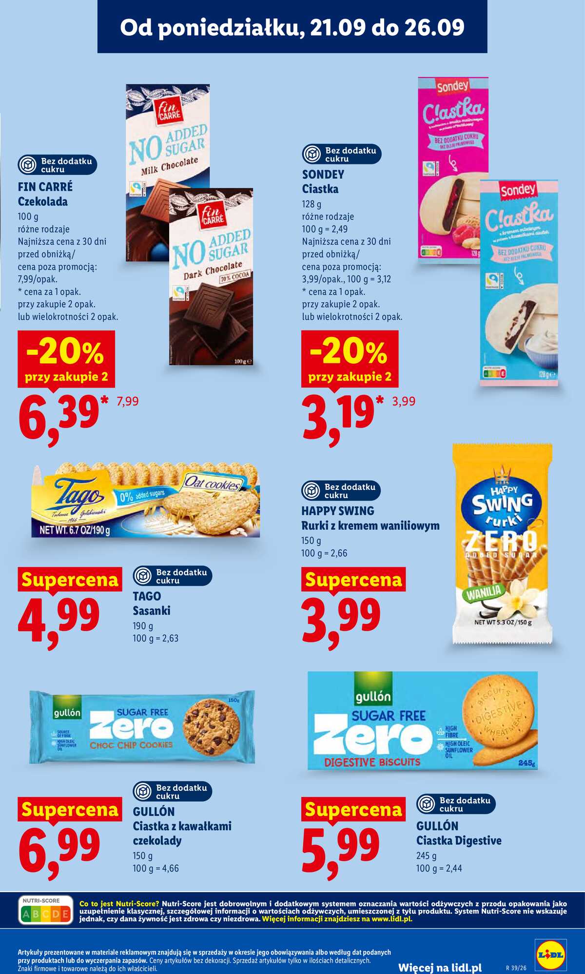 Leták Lidl Polsko 21.9.-23.9.2026 - Leták platí od 21. 9. do 23. 9. strana 55