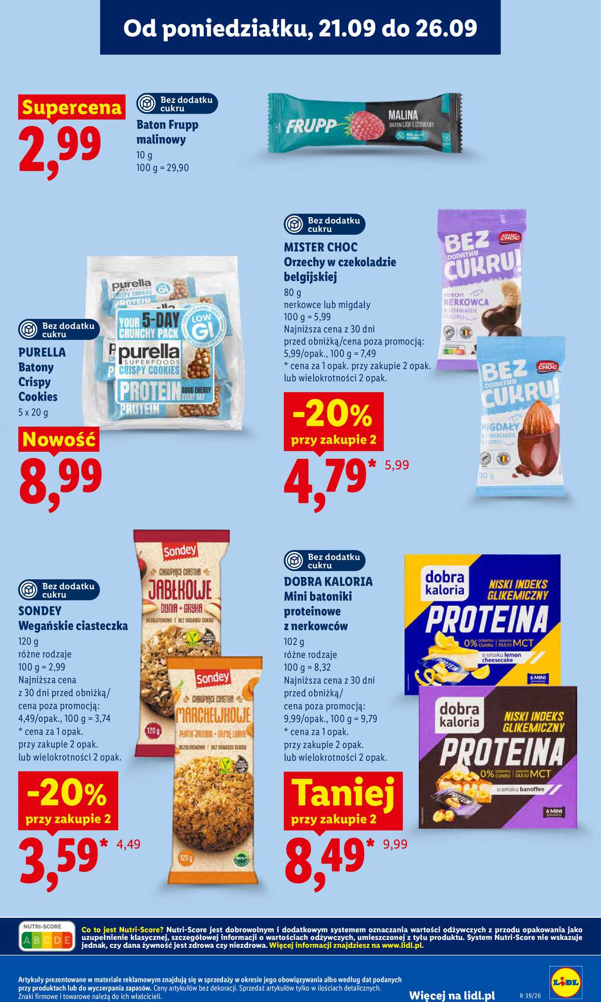 Leták Lidl Polsko 21.9.-23.9.2026 - Leták platí od 21. 9. do 23. 9. strana 57