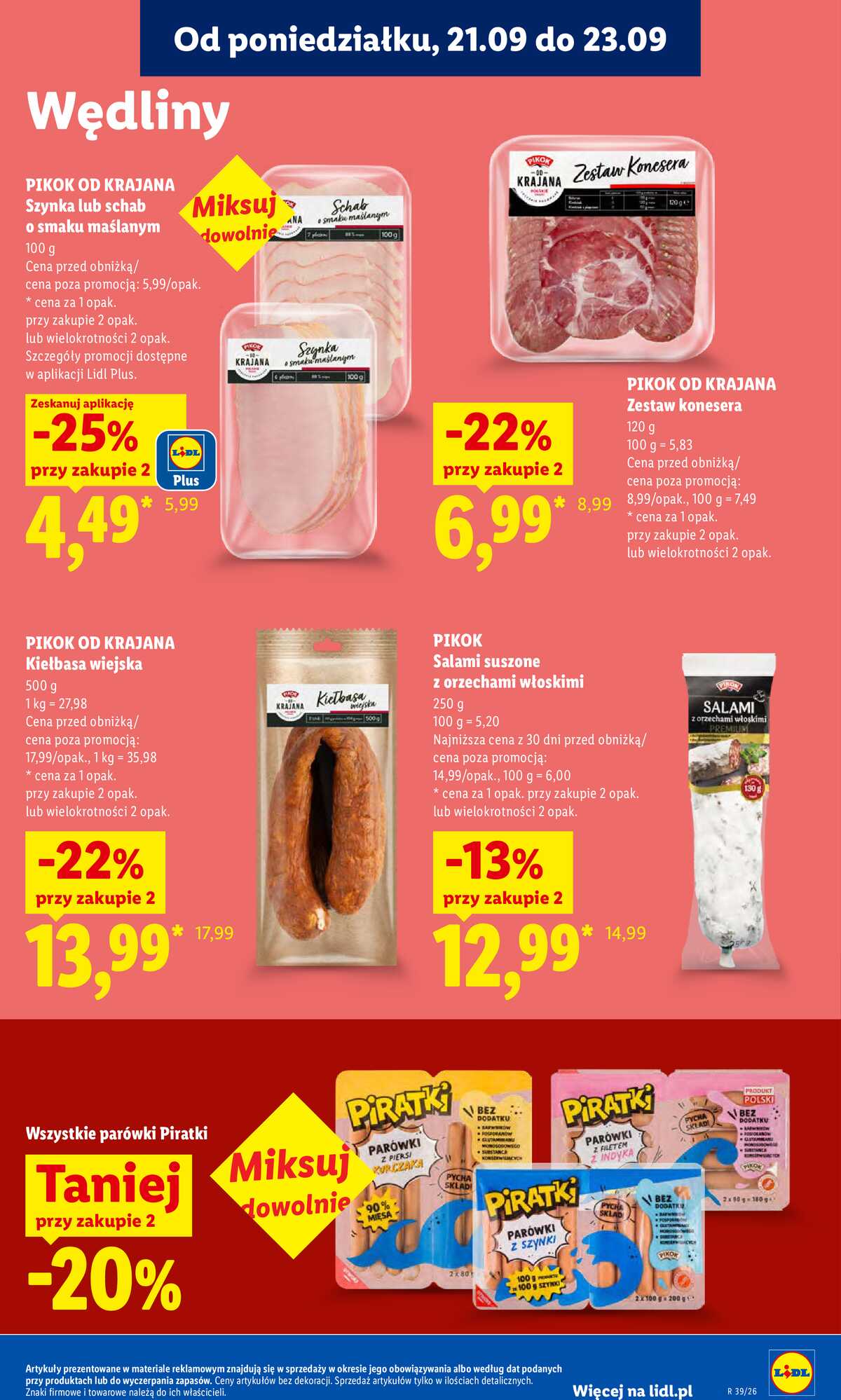 Leták Lidl Polsko 21.9.-23.9.2026 - Leták platí od 21. 9. do 23. 9. strana 63