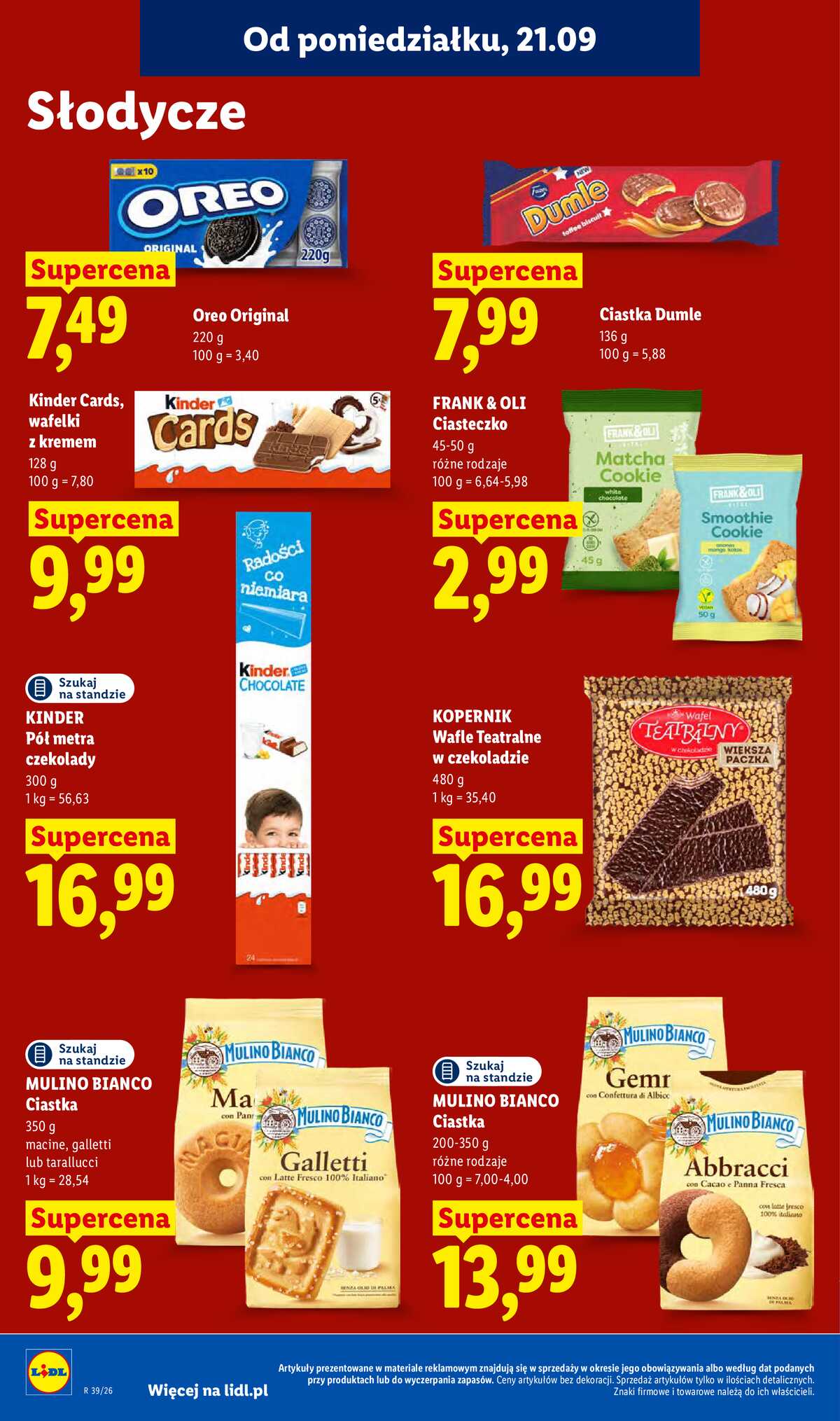 Leták Lidl Polsko 21.9.-23.9.2026 - Leták platí od 21. 9. do 23. 9. strana 68