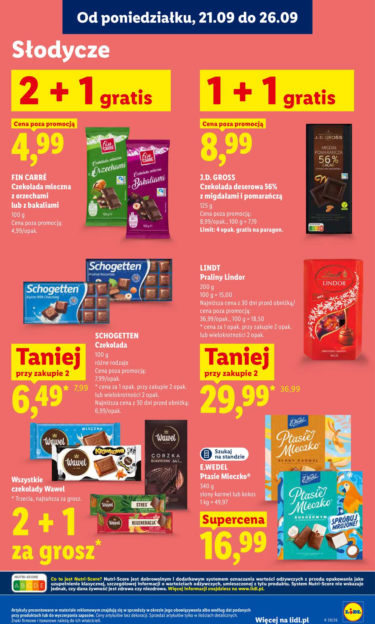 Leták Lidl Polsko 21.9.-23.9.2026 - Leták platí od 21. 9. do 23. 9. strana 69