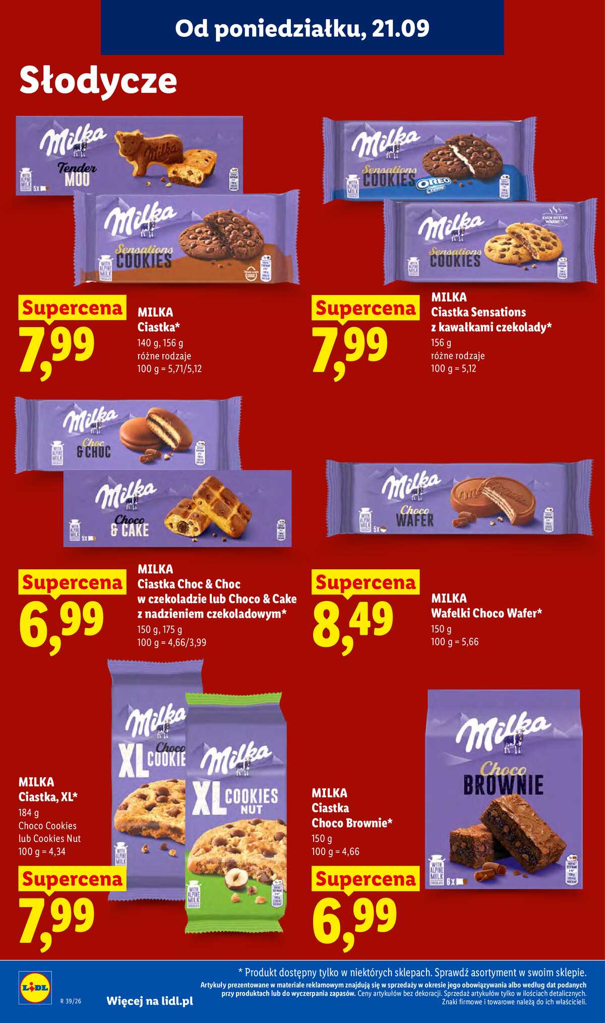 Leták Lidl Polsko 21.9.-23.9.2026 - Leták platí od 21. 9. do 23. 9. strana 70