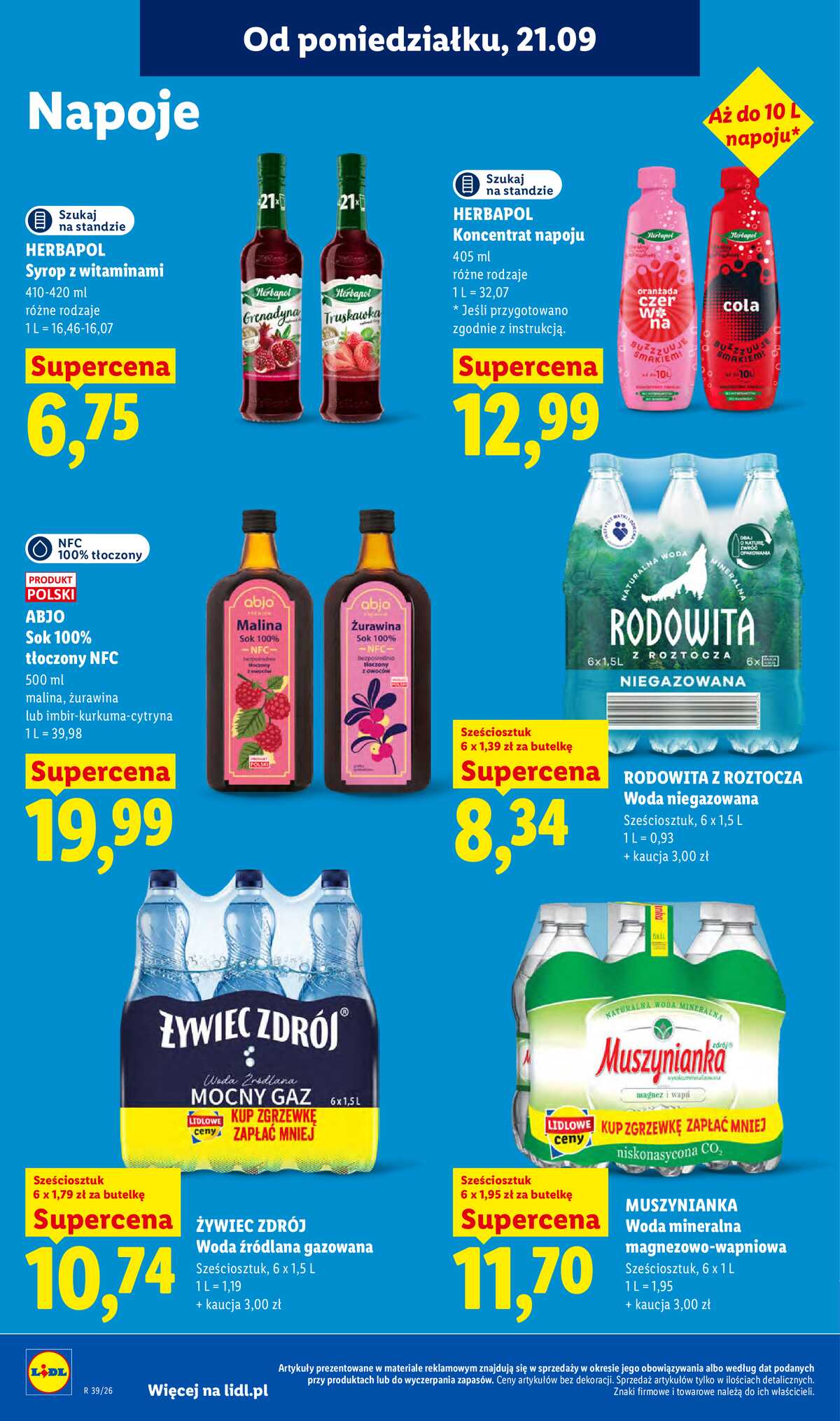 Leták Lidl Polsko 21.9.-23.9.2026 - Leták platí od 21. 9. do 23. 9. strana 76