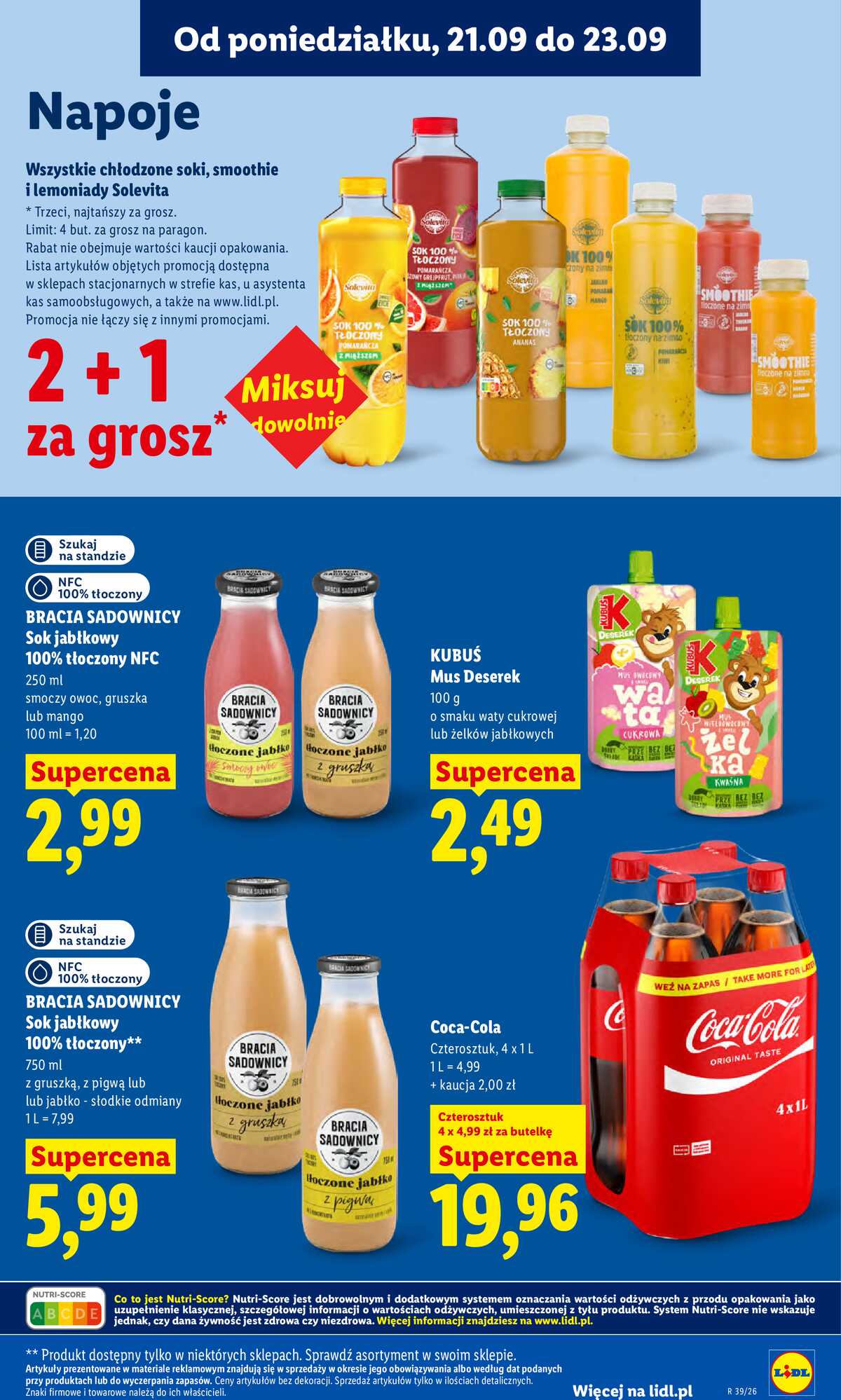 Leták Lidl Polsko 21.9.-23.9.2026 - Leták platí od 21. 9. do 23. 9. strana 77