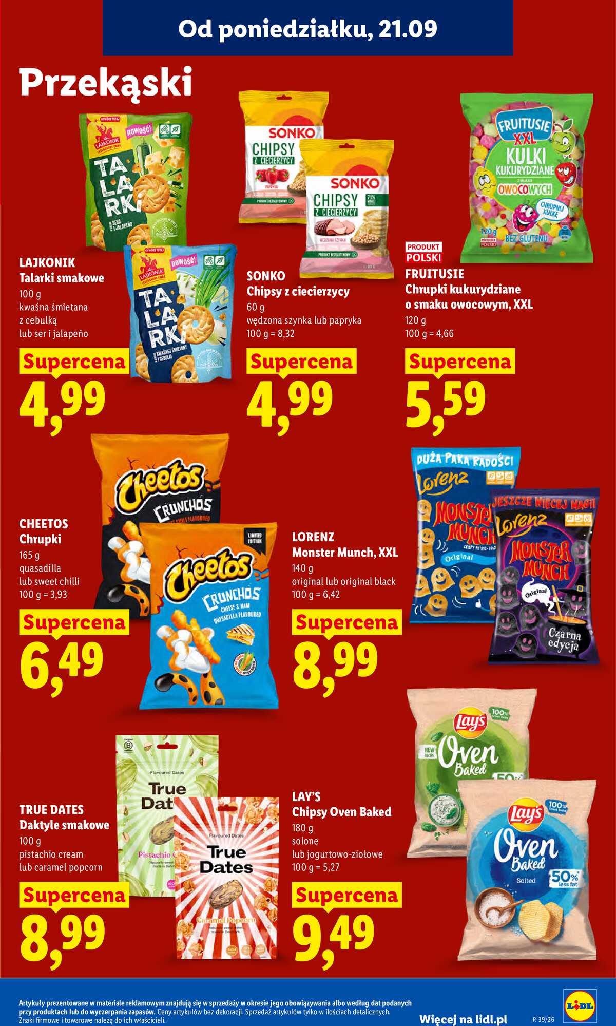 Leták Lidl Polsko 21.9.-23.9.2026 - Leták platí od 21. 9. do 23. 9. strana 83