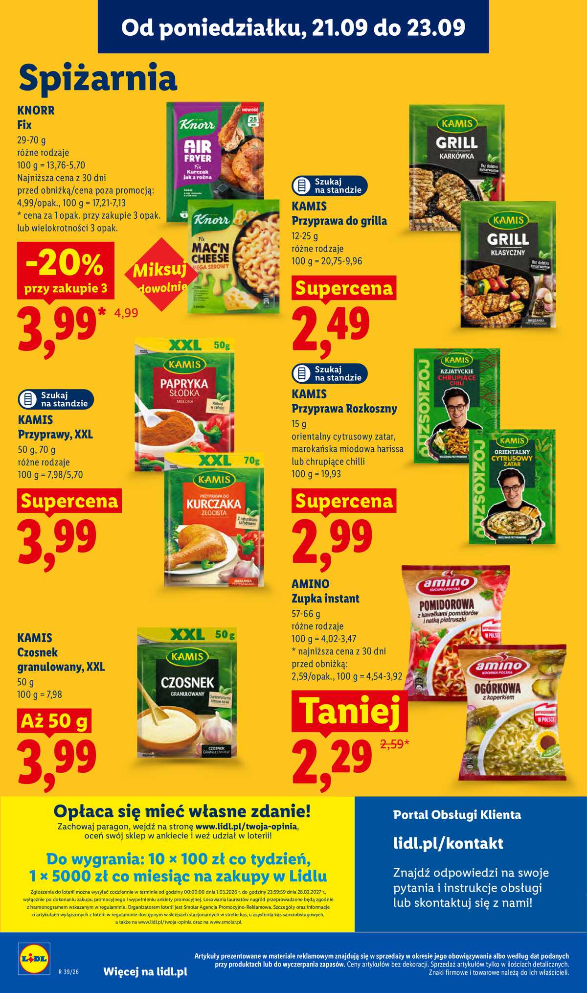Leták Lidl Polsko 21.9.-23.9.2026 - Leták platí od 21. 9. do 23. 9. strana 86