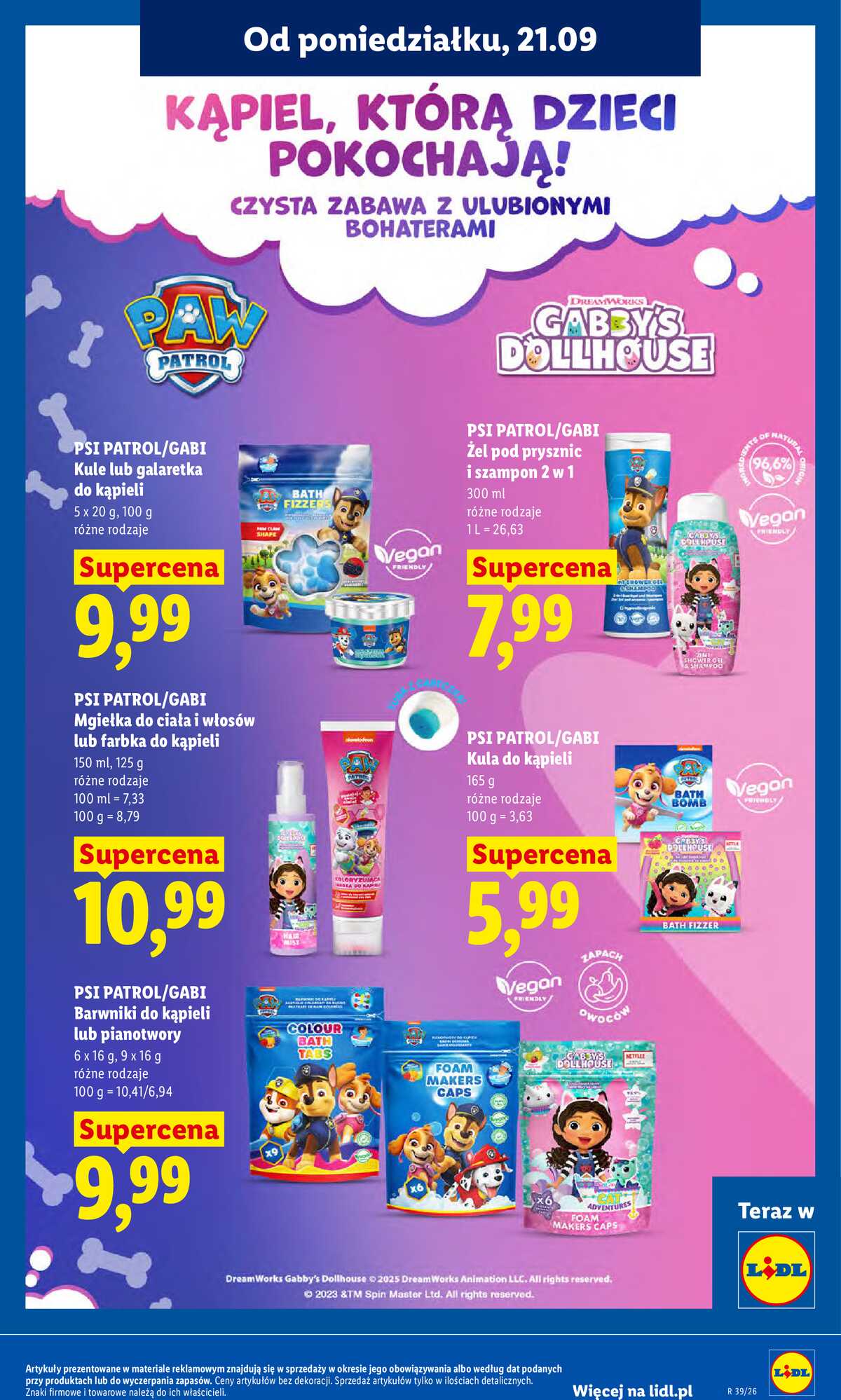 Leták Lidl Polsko 21.9.-23.9.2026 - Leták platí od 21. 9. do 23. 9. strana 93