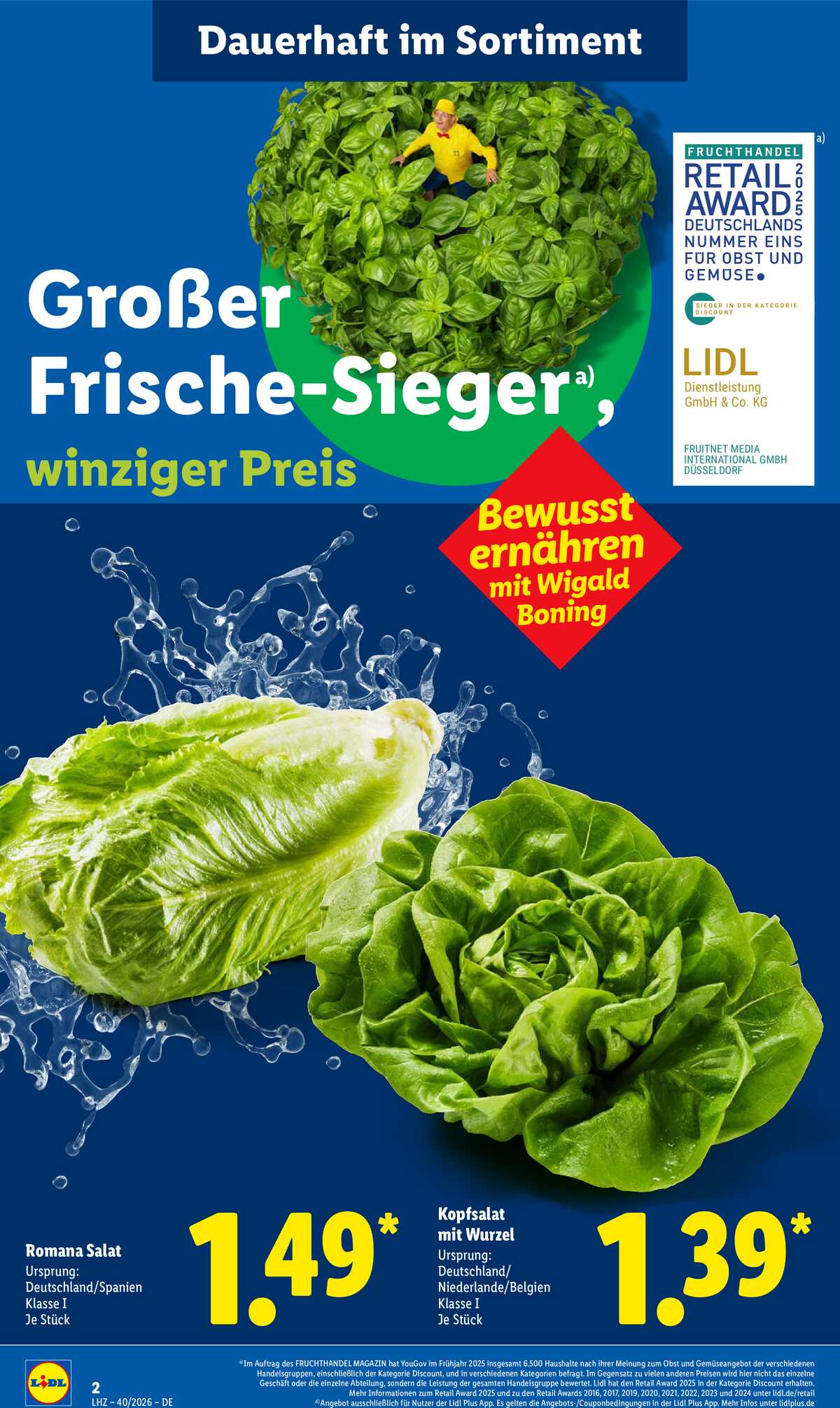 Leták Lidl Německo 28.9.-3.10.2026 strana 2