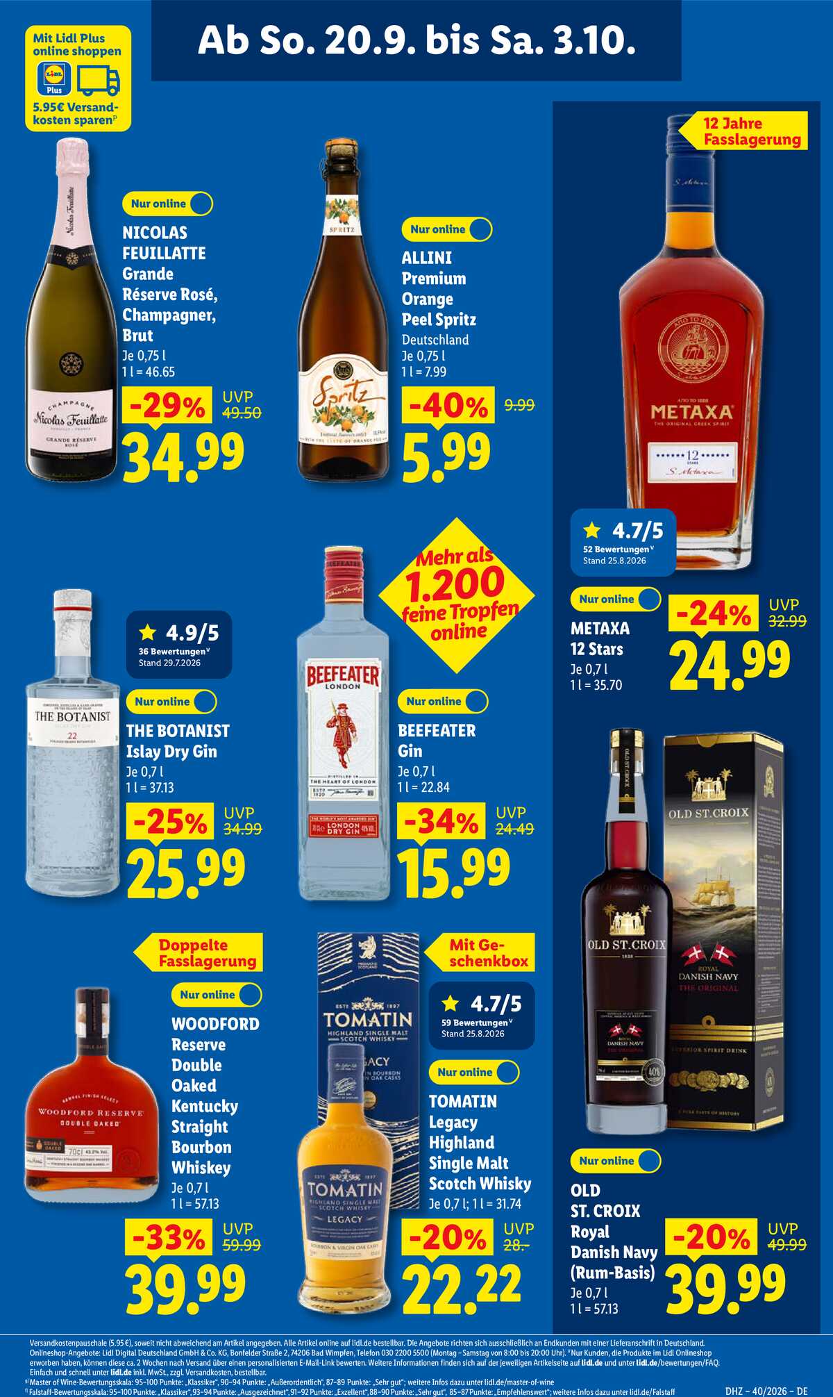Leták Lidl Německo 28.9.-3.10.2026 strana 21