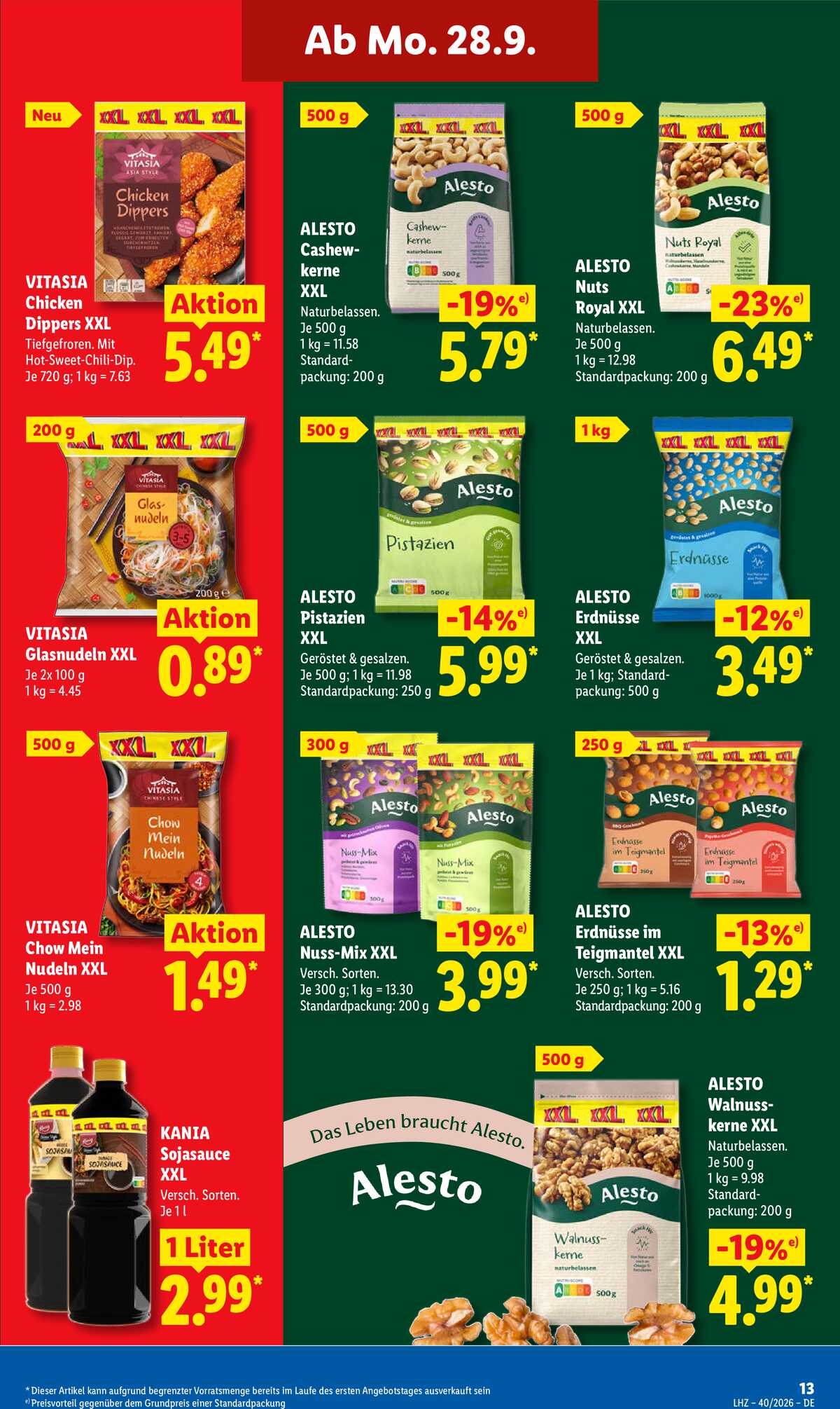 Leták Lidl Německo 28.9.-3.10.2026 strana 29