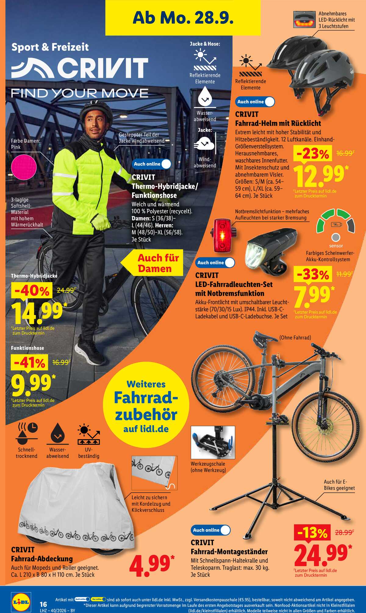 Leták Lidl Německo 28.9.-3.10.2026 strana 32